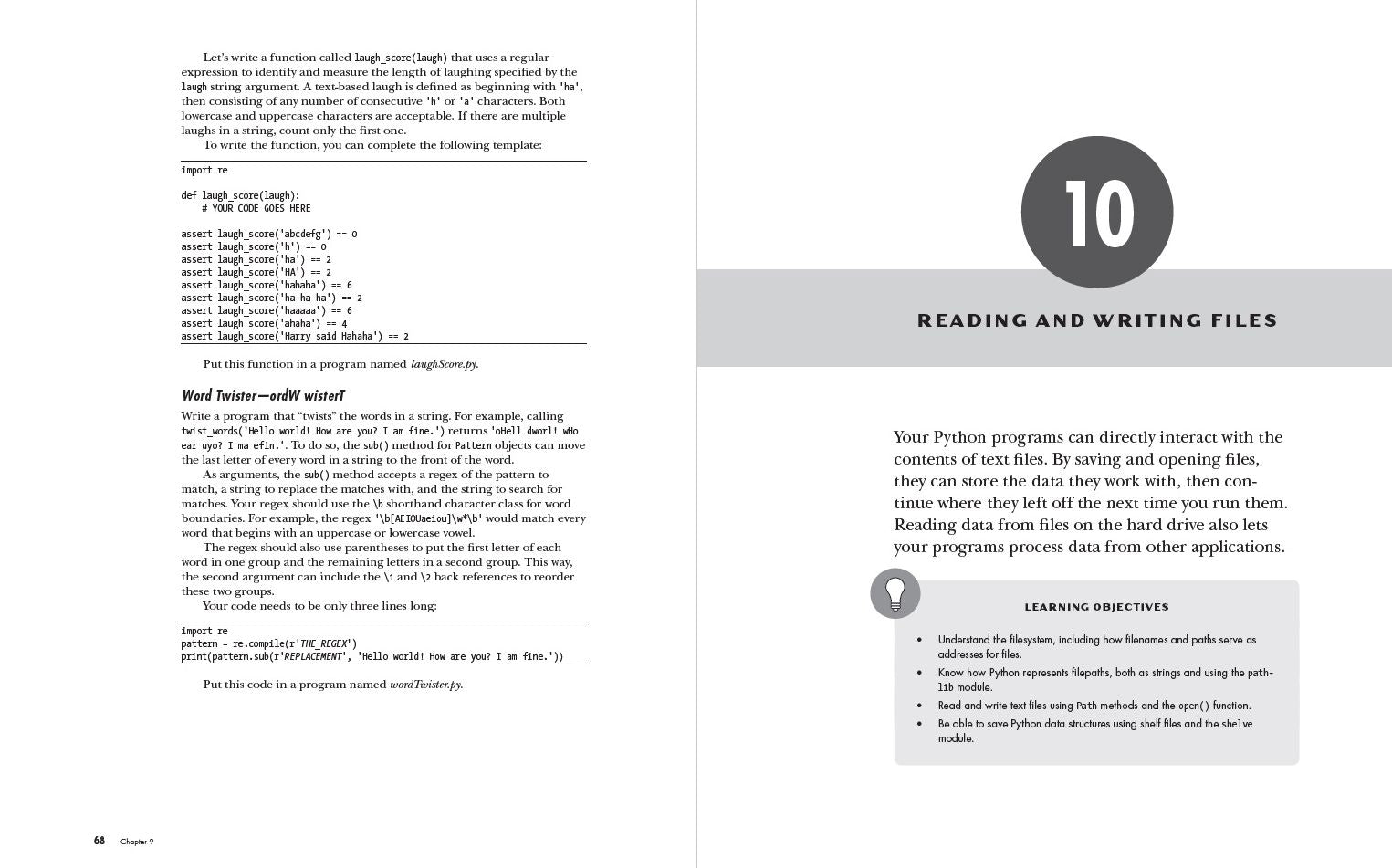 Automate the Boring Stuff with Python Workbook: Projects and Exercises to Sharpen Your Python Skills