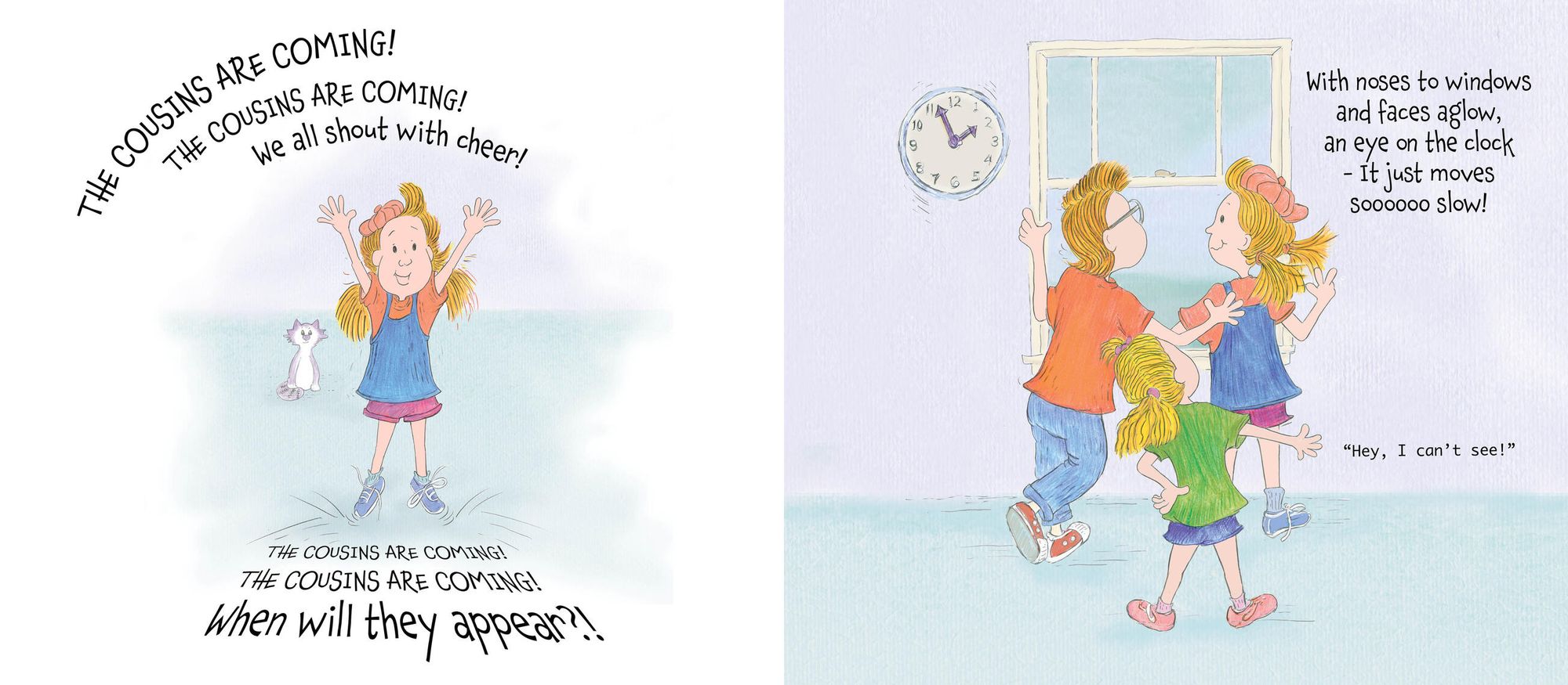 The Cousins are Coming: A Childrens Picture Book About Family, Love and Building Memories