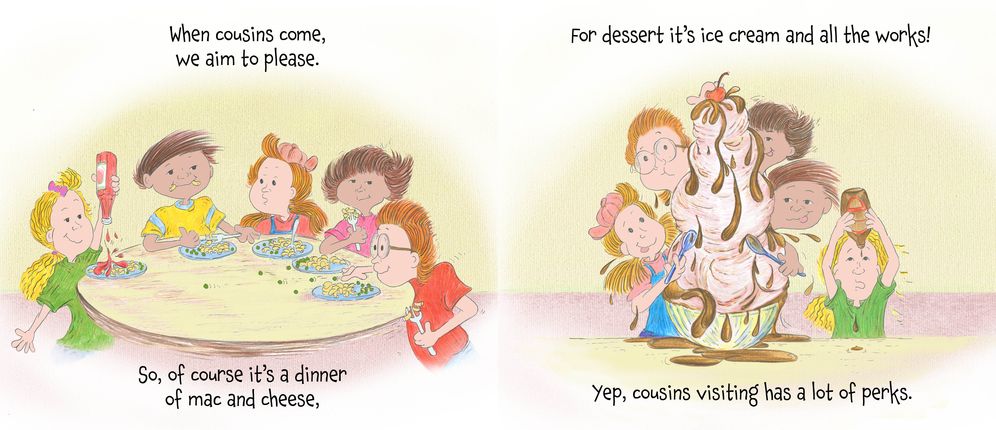 The Cousins are Coming: A Childrens Picture Book About Family, Love and Building Memories