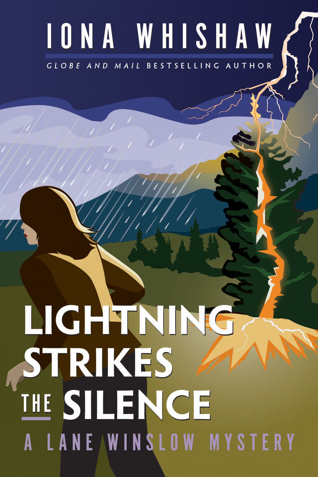 Lightning Strikes the Silence: A Lane Winslow Mystery