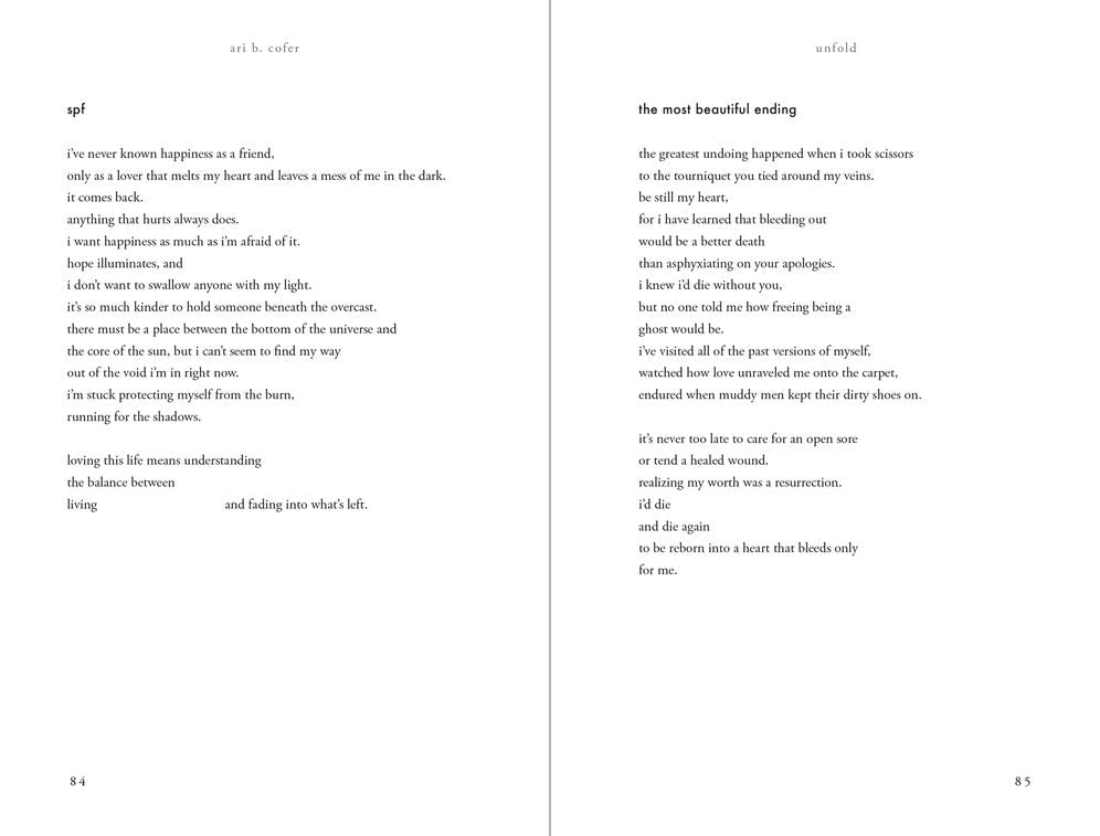 Unfold: Poetry + Prose