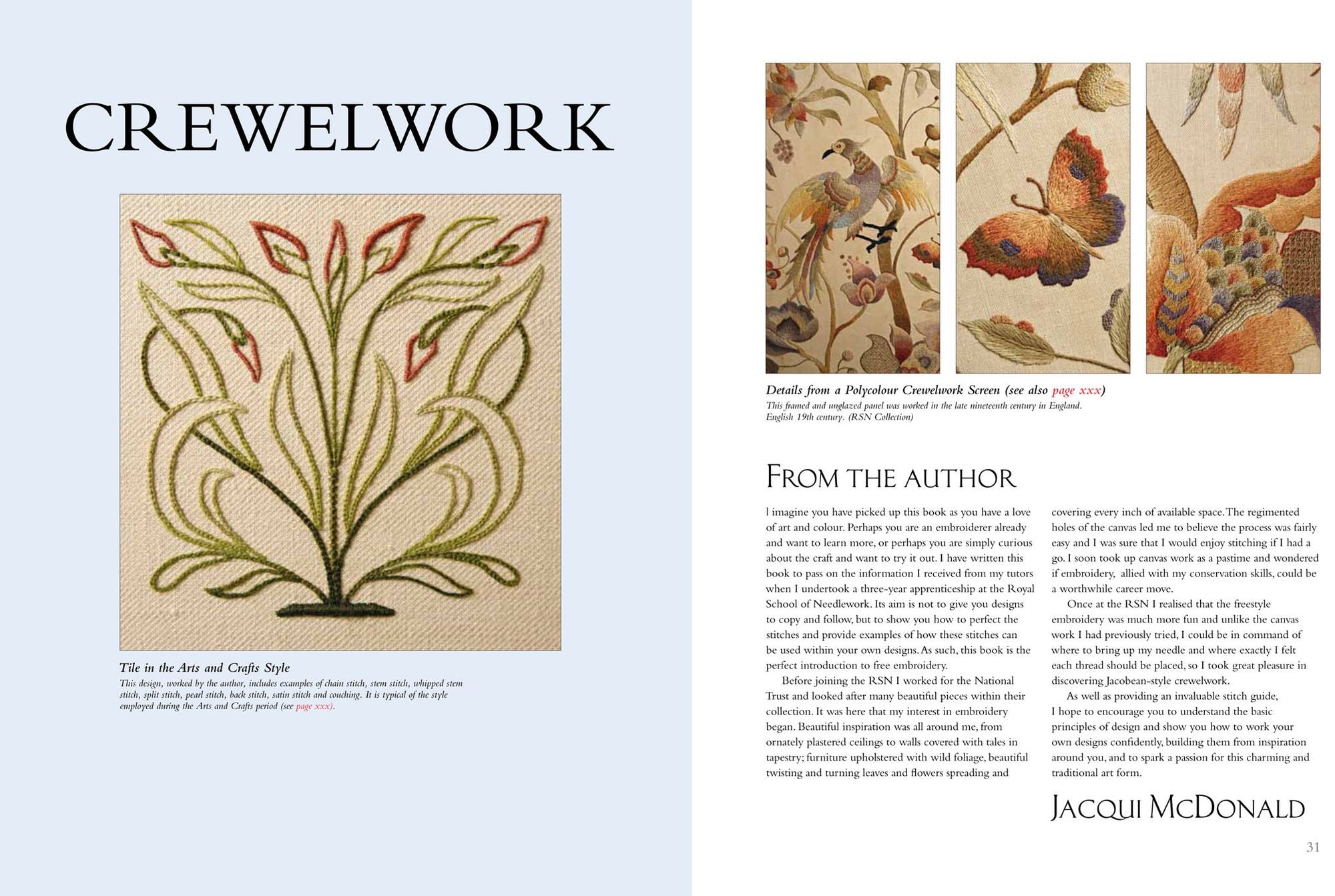 The Royal School of Needlework Book of Embroidery: A Guide To Essential Stitches, Techniques And Projects
