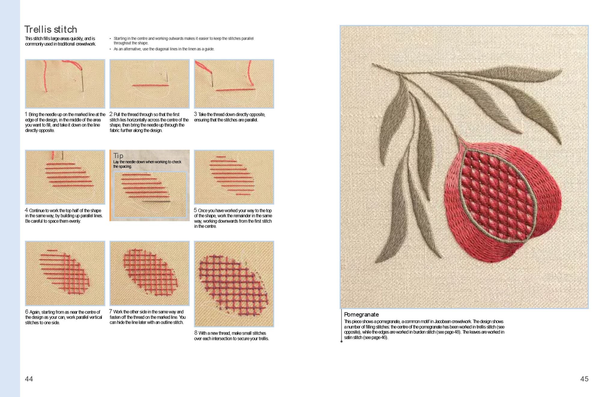 The Royal School of Needlework Book of Embroidery: A Guide To Essential Stitches, Techniques And Projects