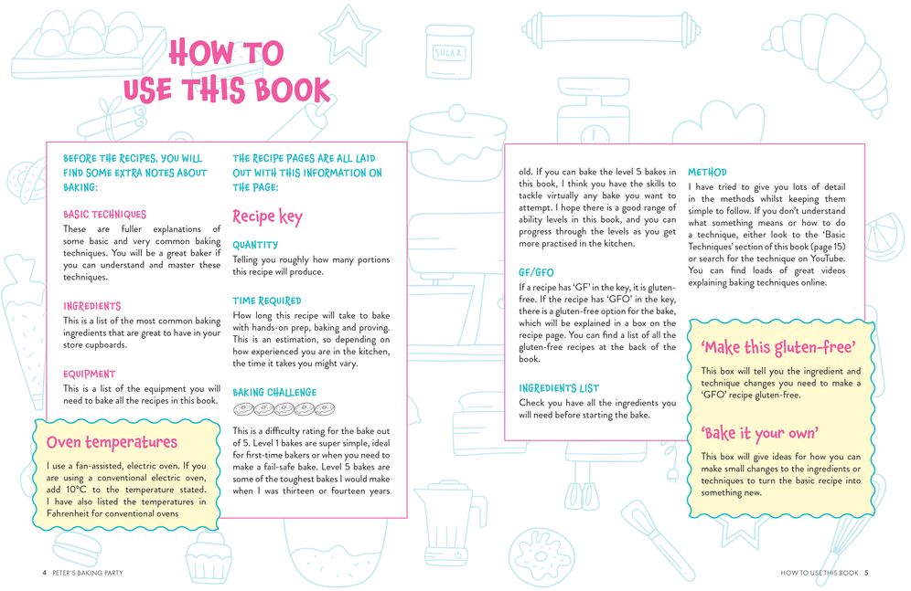 Peter's Baking Party: Fun & Tasty Recipes for Future Baking Stars!
