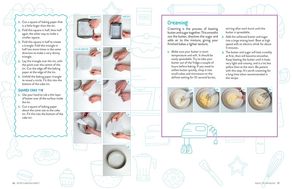 Peter's Baking Party: Fun & Tasty Recipes for Future Baking Stars!