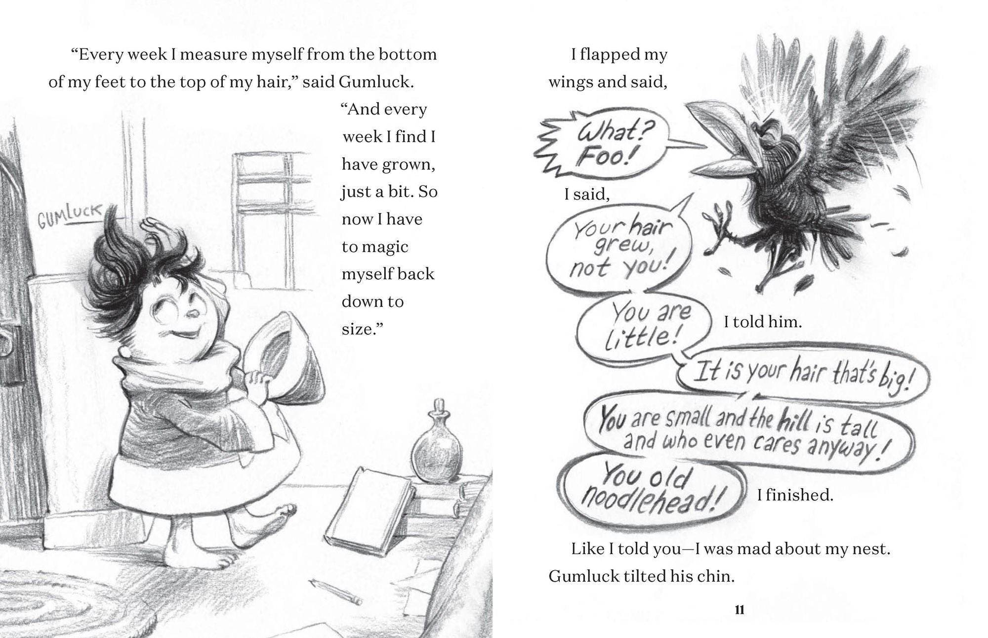 The Story of Gumluck the Wizard: Book One