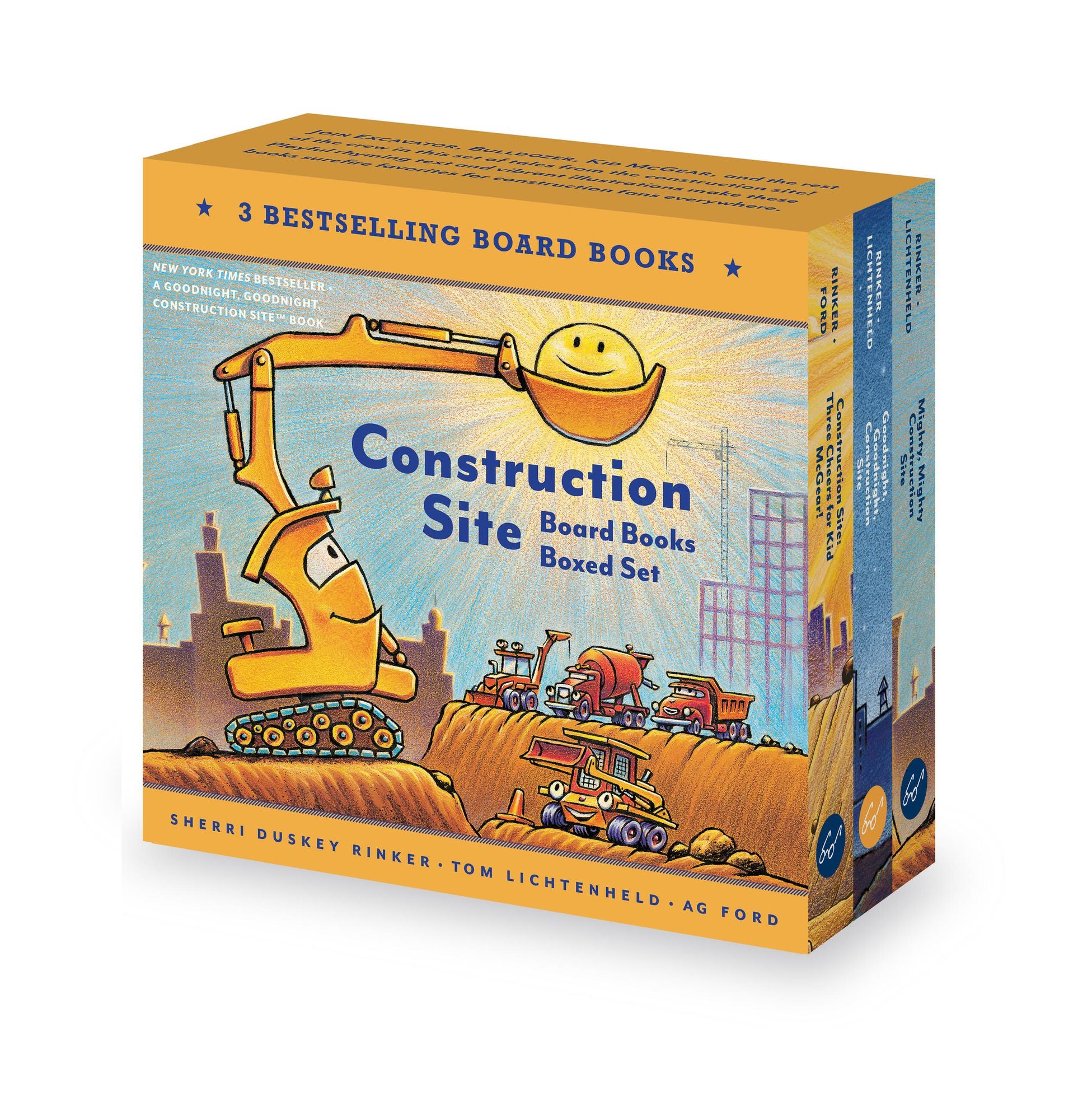 Construction Site Board Books Boxed Set