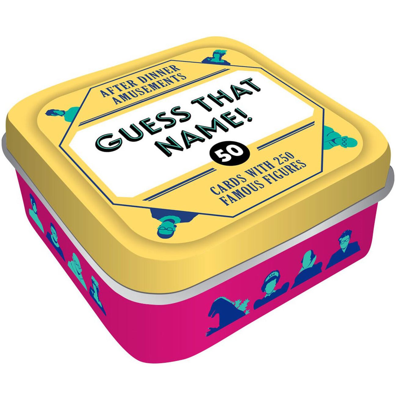 After Dinner Amusements: Guess That Name!: 50 Cards with 250 Famous Figures