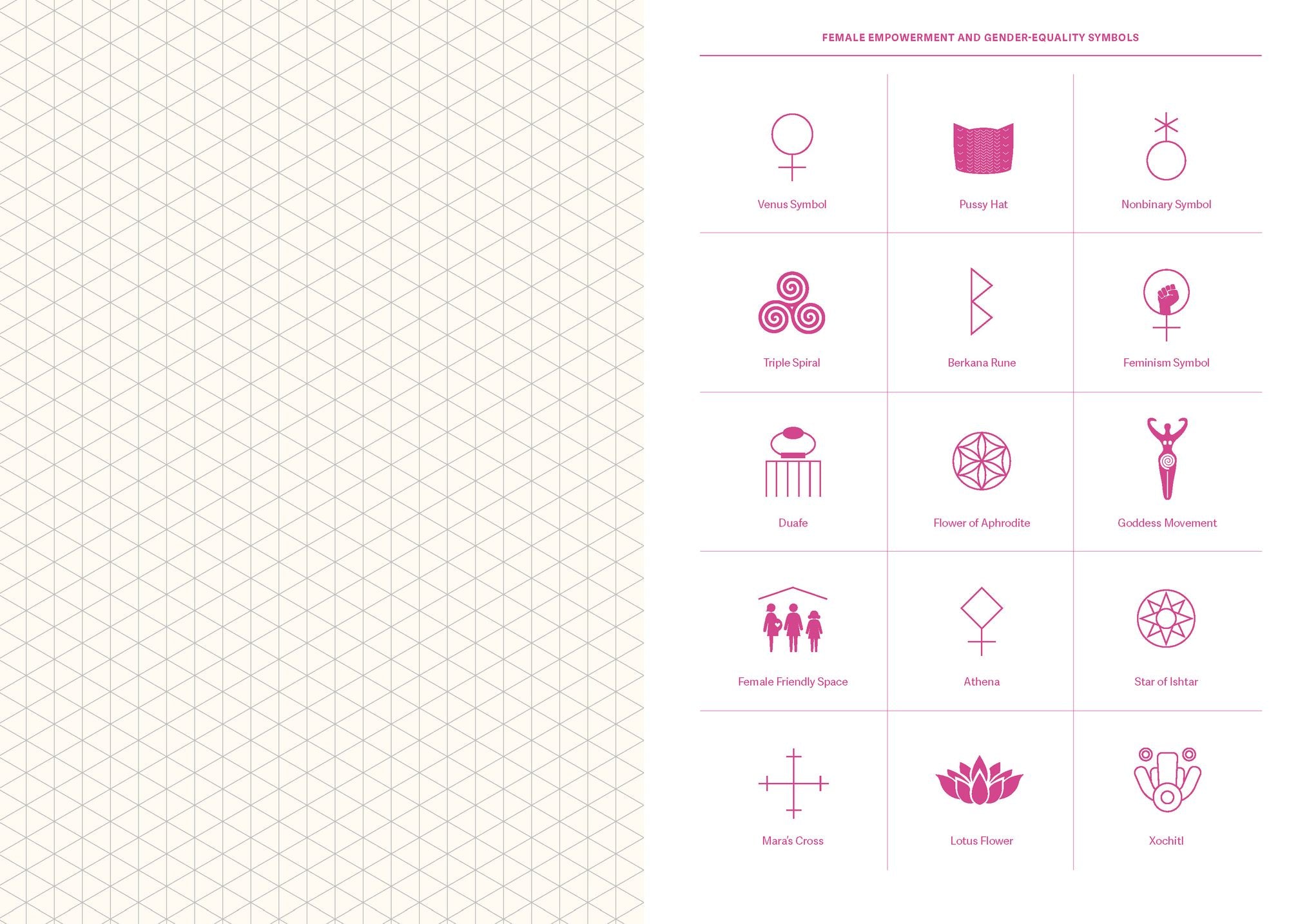Grids & Guides (Pink): A Notebook for Visual Thinkers
