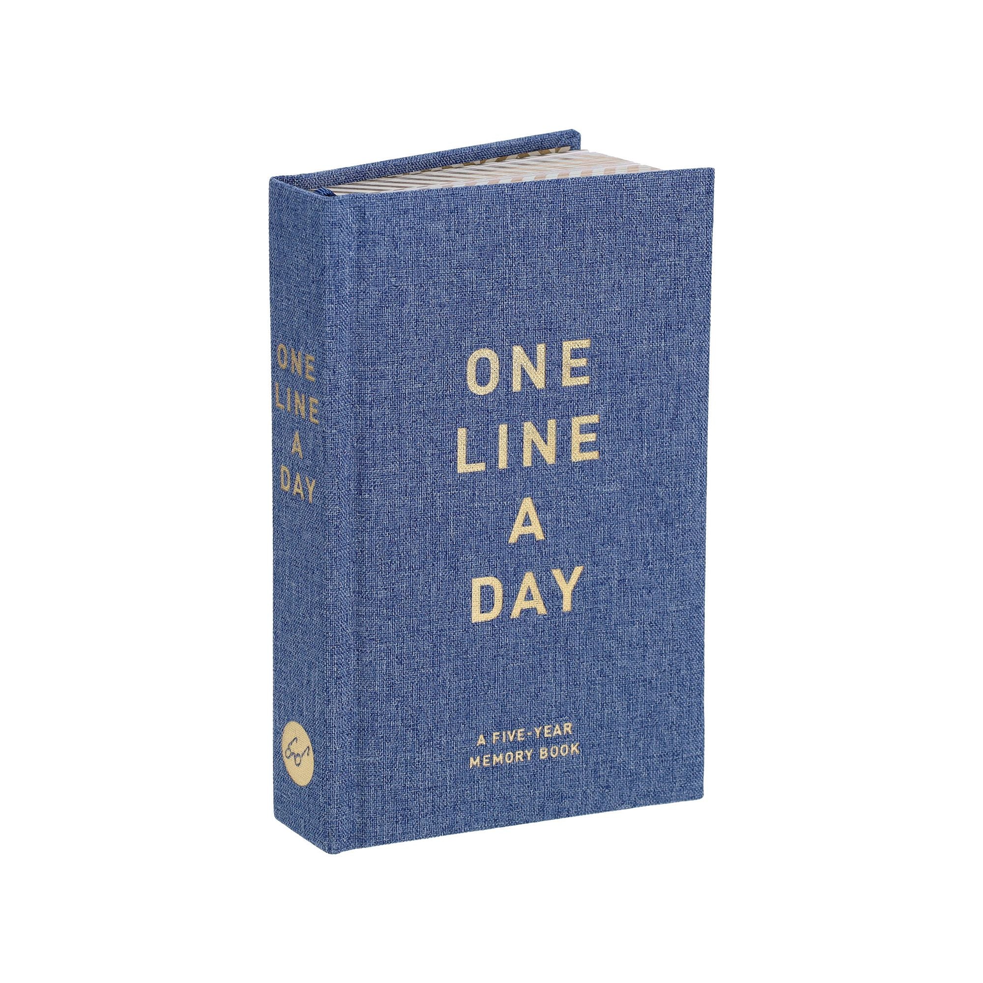 Denim One Line a Day: A Five-Year Memory Book