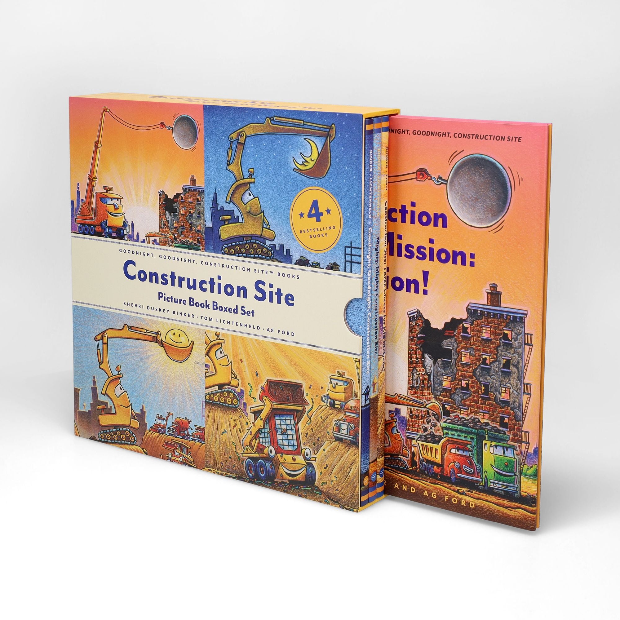 Construction Site Picture Book Boxed Set