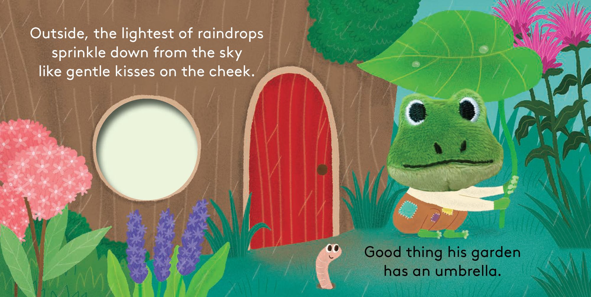 Little Cottage Frog: Finger Puppet Book