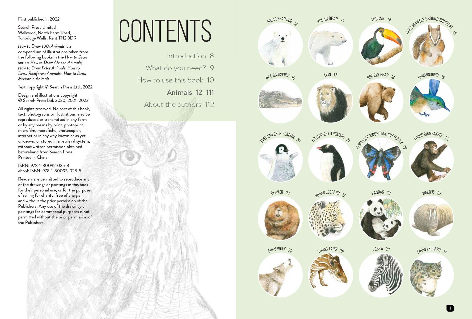 Draw 100: Animals: From basic shapes to amazing drawings in super-easy steps