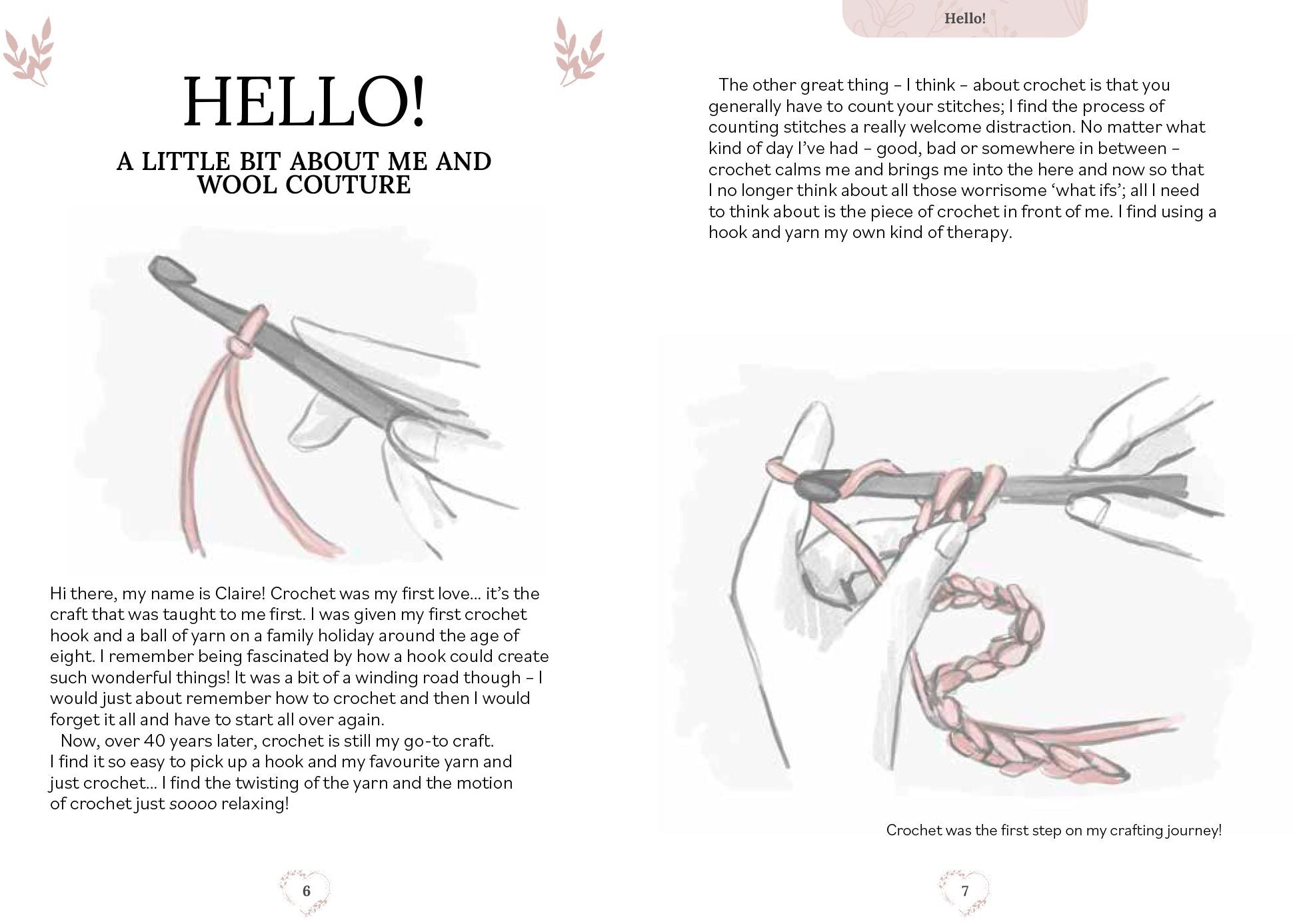 Pocket Book of Crochet: Mindful crafting for beginners