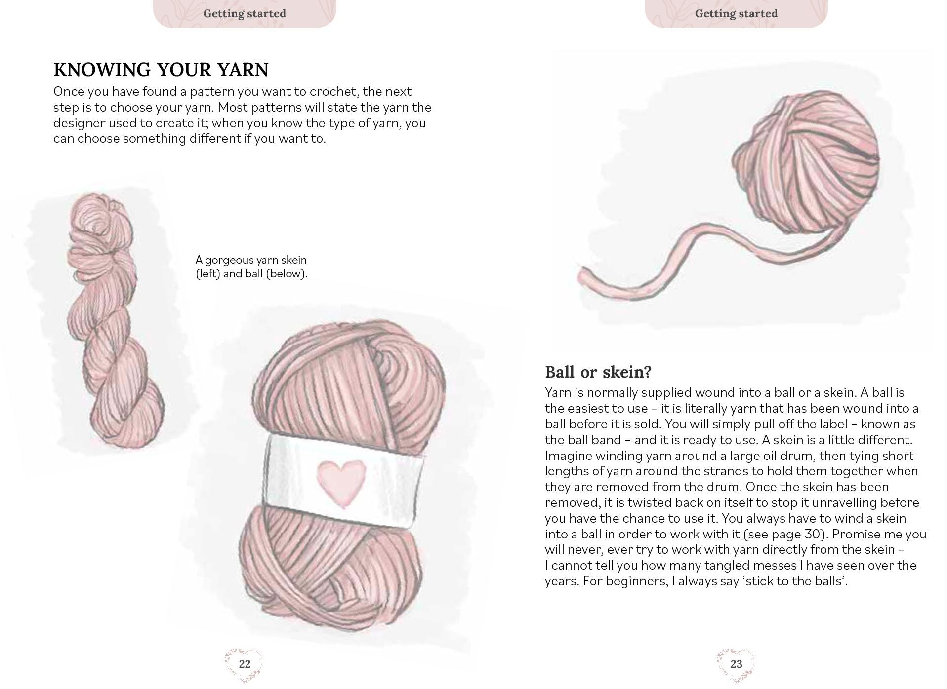 Pocket Book of Crochet: Mindful crafting for beginners