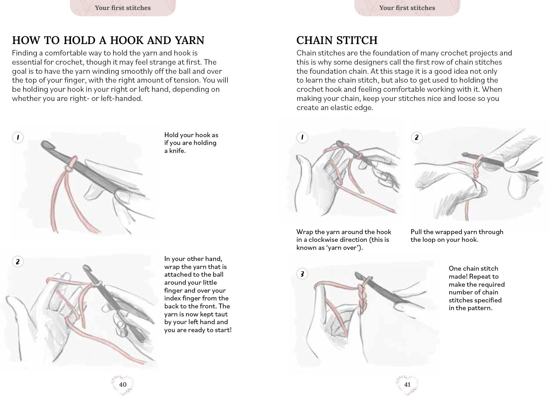 Pocket Book of Crochet: Mindful crafting for beginners