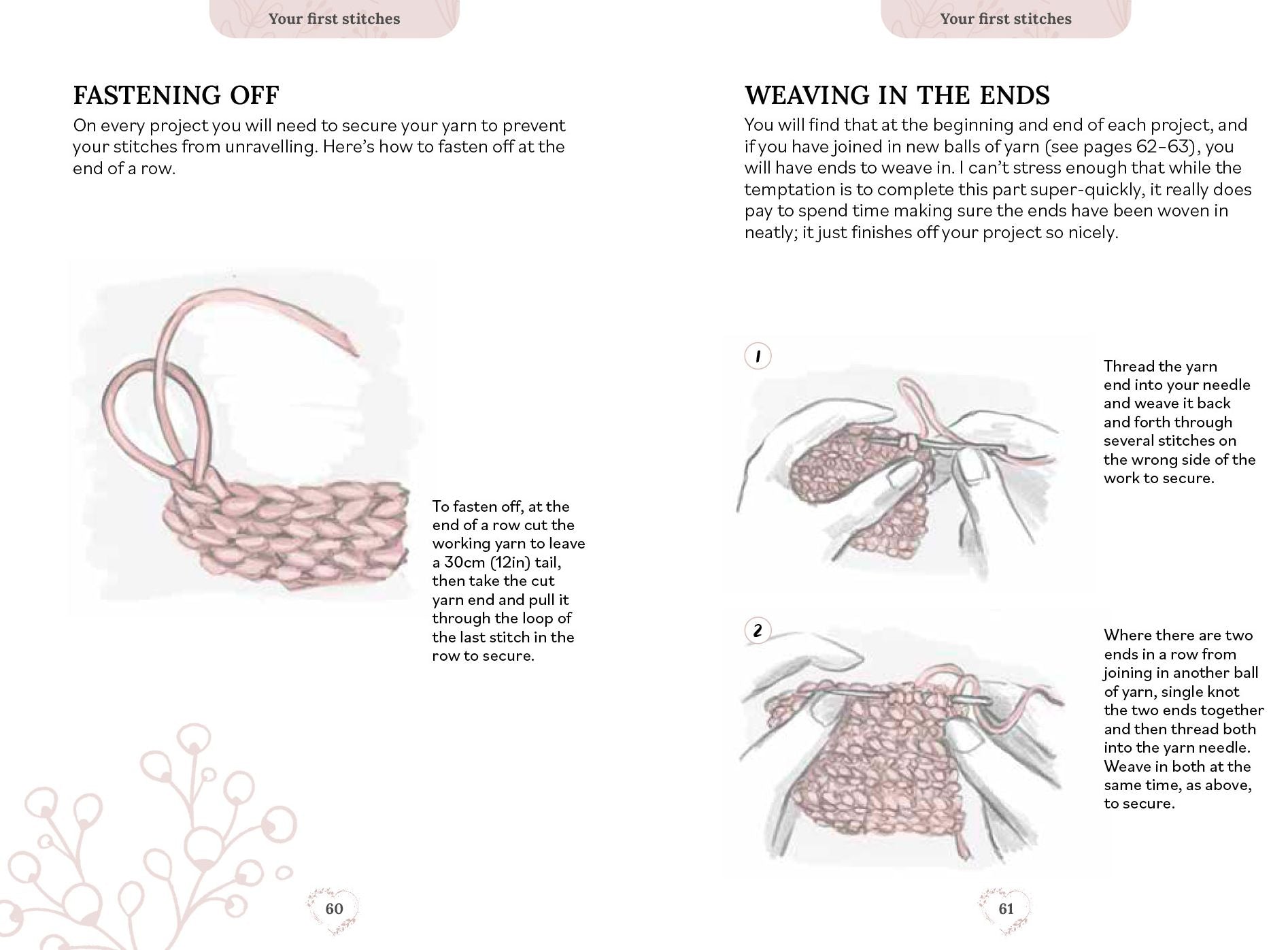 Pocket Book of Crochet: Mindful crafting for beginners