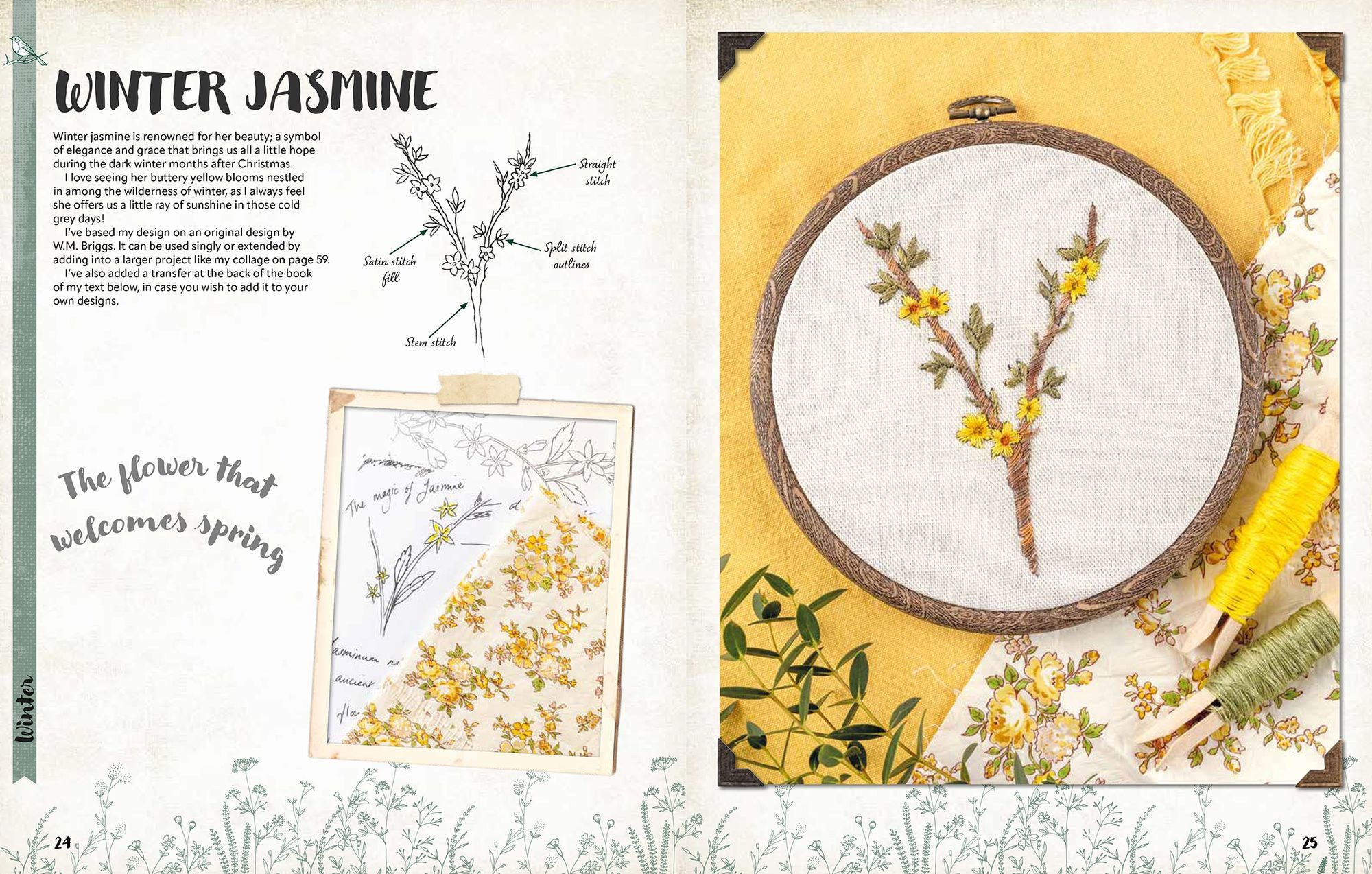 A Love of Cloth and Thread: Woodland Walks: Over 25 original embroidery designs with iron-on transfers
