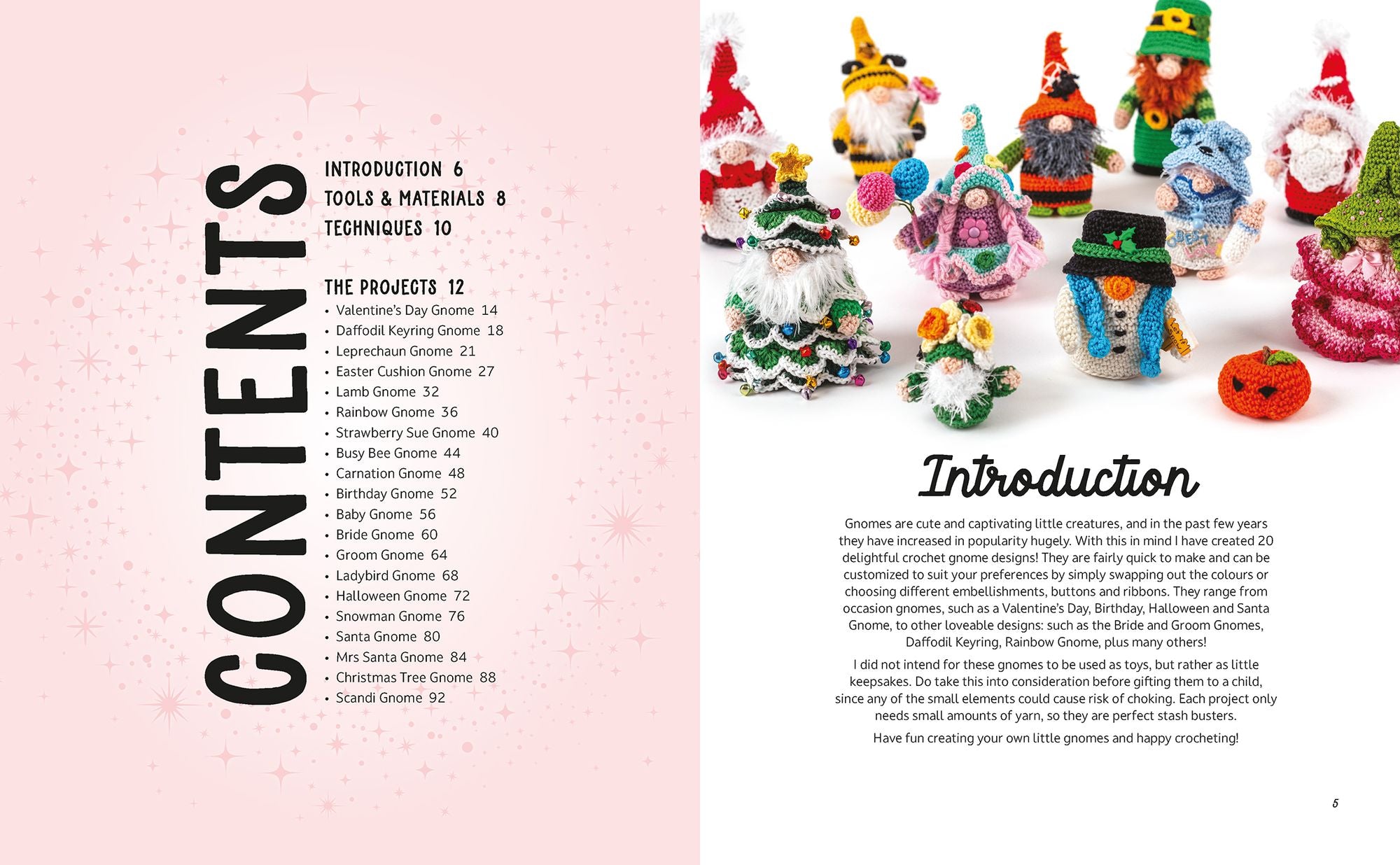 Gnomes to Crochet: 20 fun amigurumi friends for every occasion