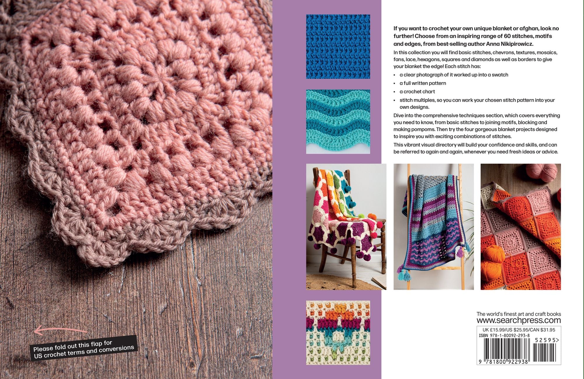 The Crochet Stitch Companion for Blankets and Afghans: 60 stitches, motifs and edges to create your perfect project