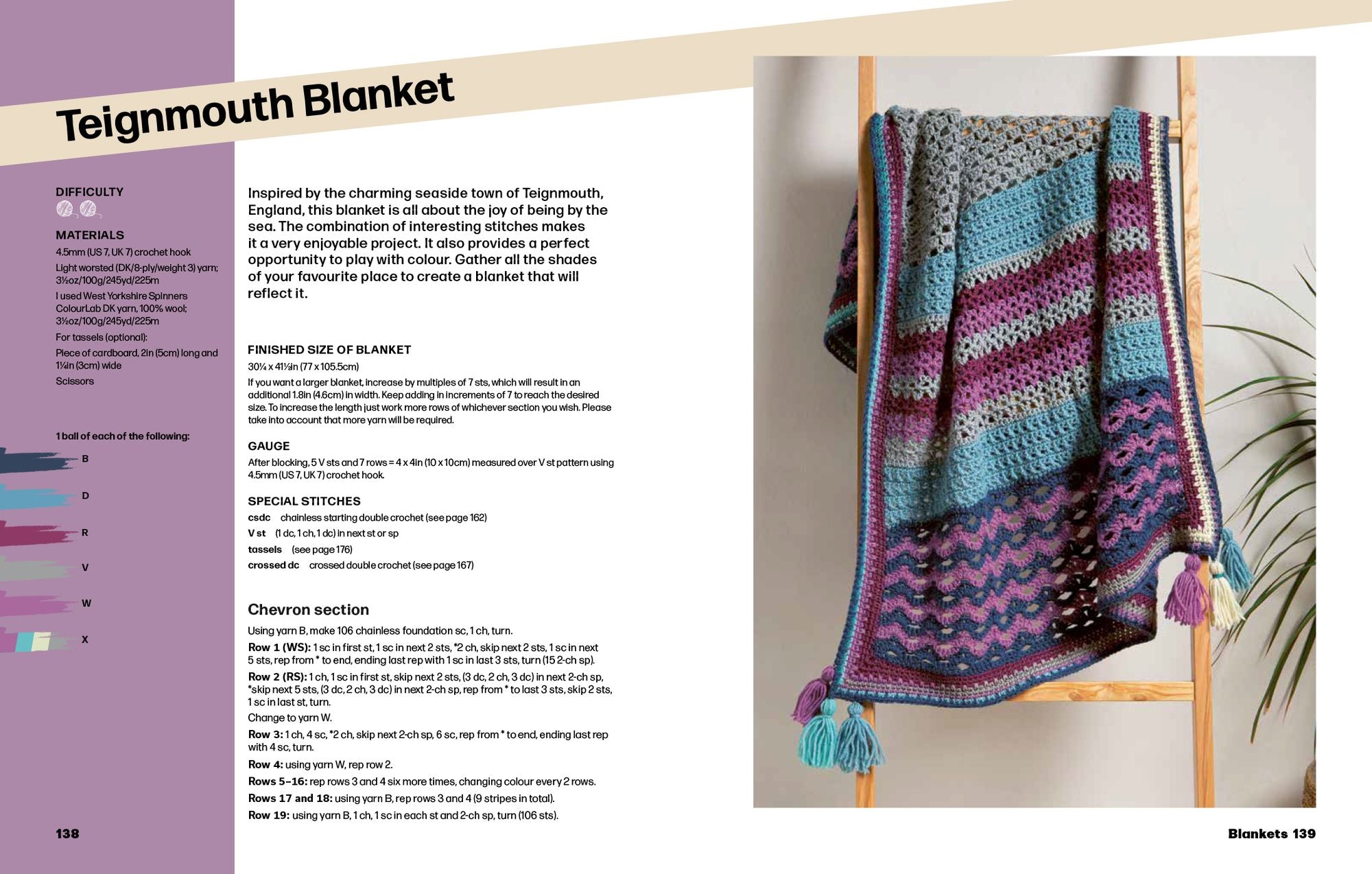 The Crochet Stitch Companion for Blankets and Afghans: 60 stitches, motifs and edges to create your perfect project