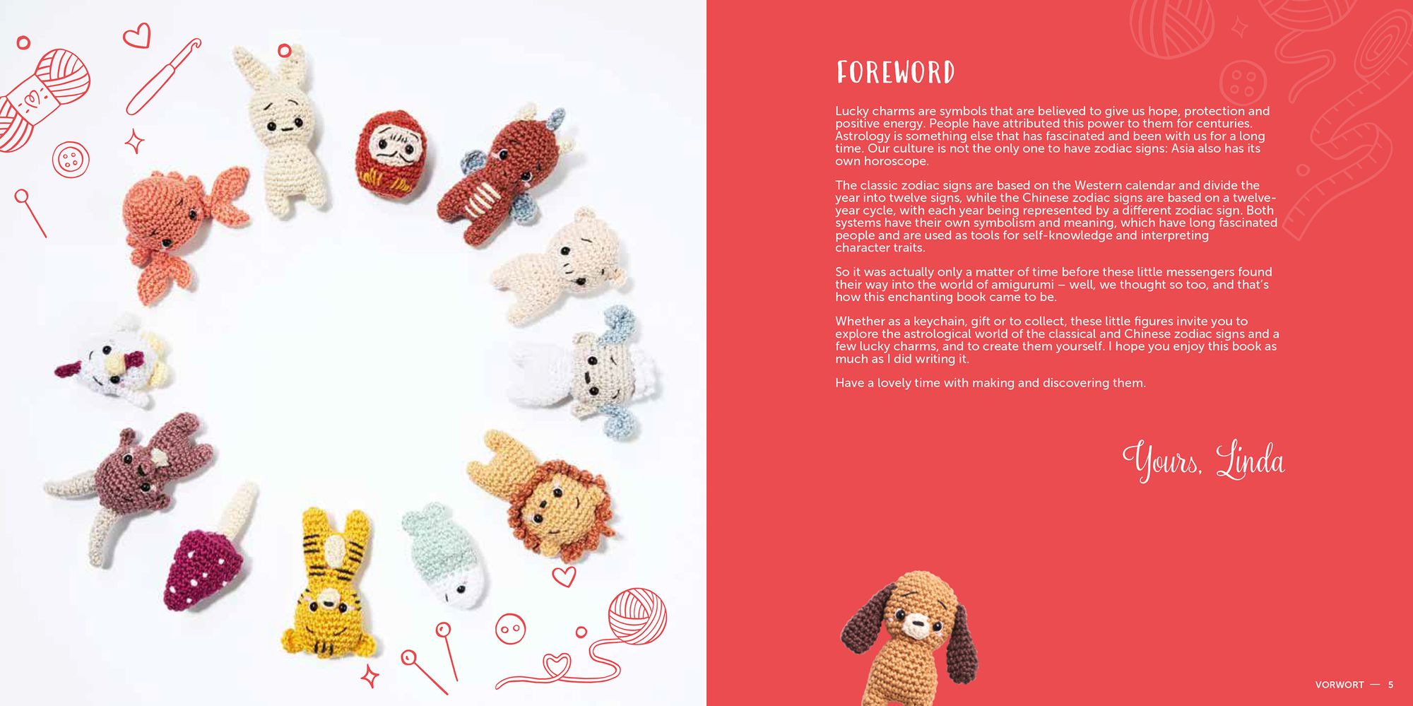 Mini Amigurumi Zodiac: 28 classic and Chinese star signs to crochet