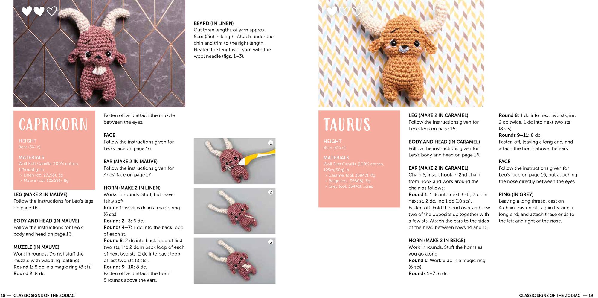 Mini Amigurumi Zodiac: 28 classic and Chinese star signs to crochet