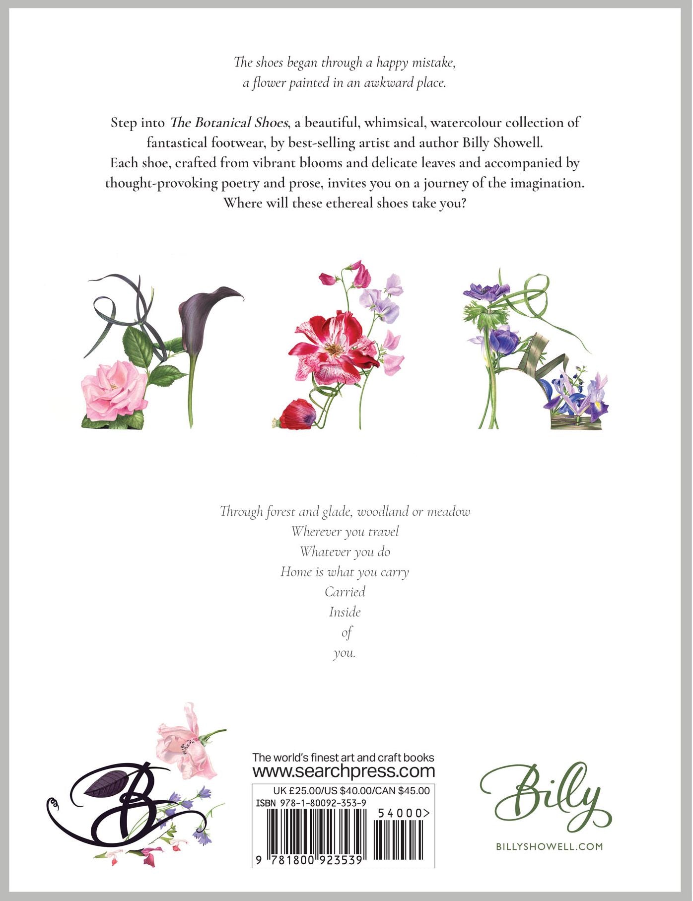 Botanical Shoes, The: A collection of botanical shoe paintings in watercolour and words