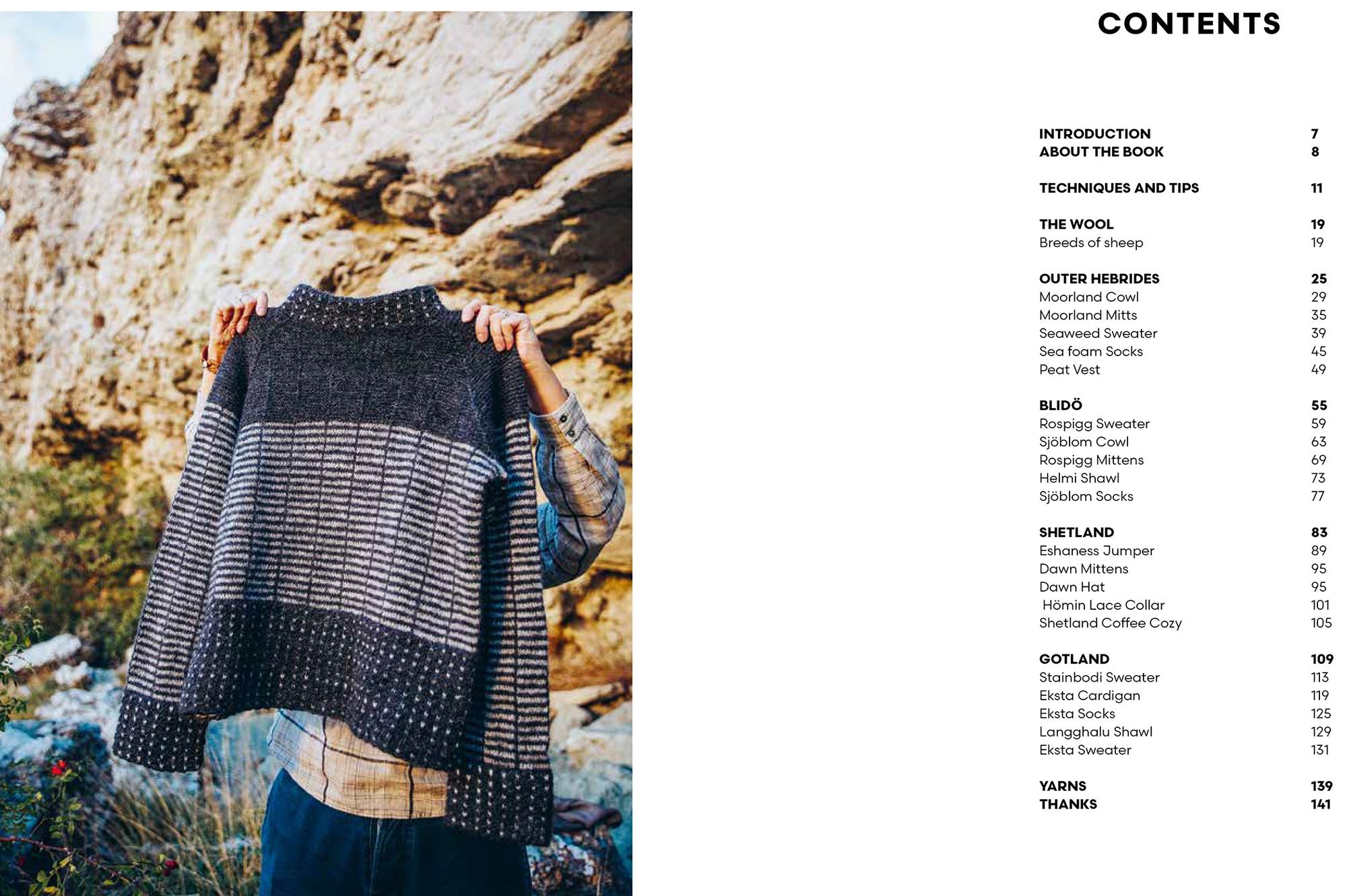 Island Knitting: A collection of knitting patterns inspired by coastal landscapes