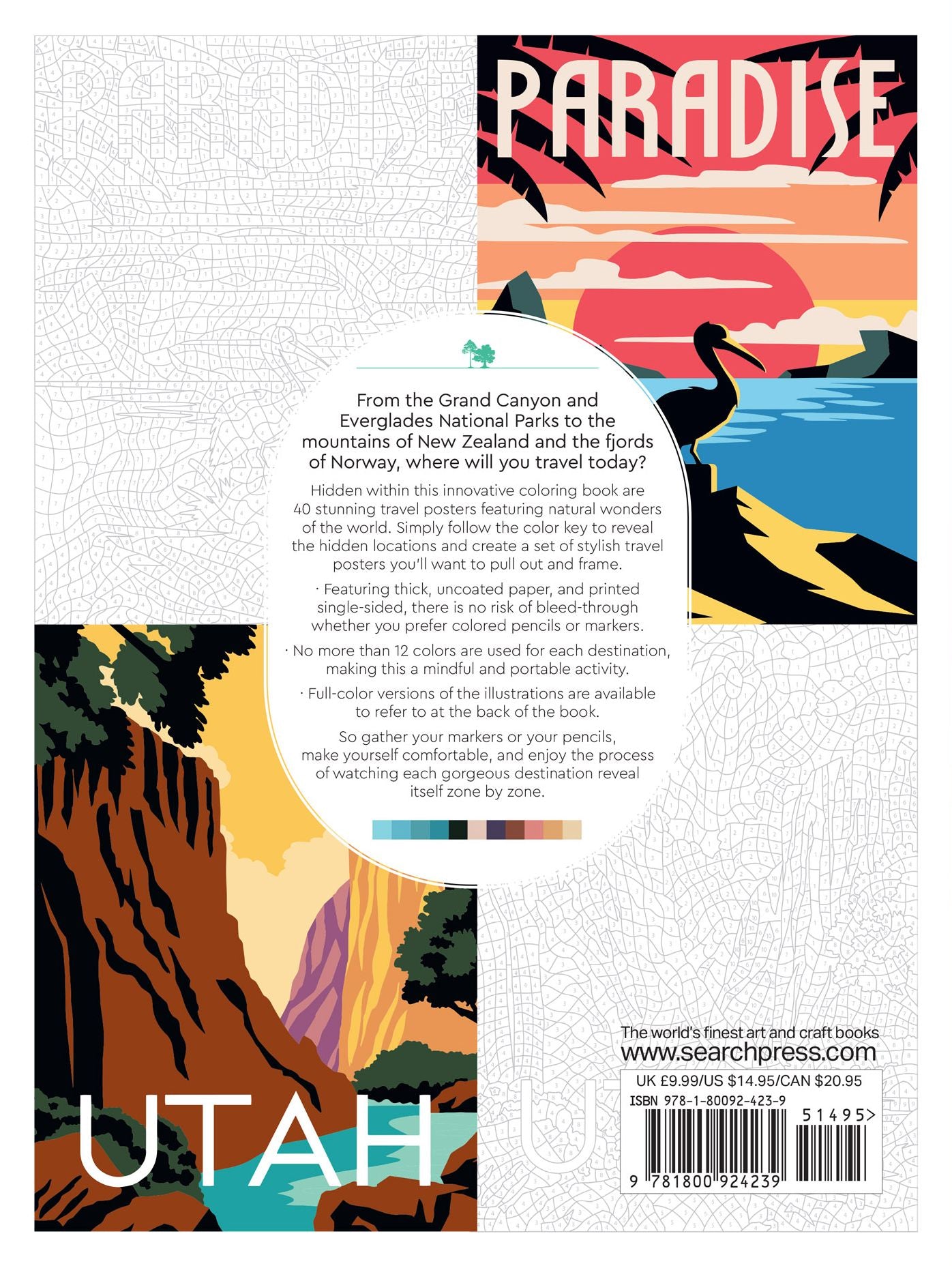 Color by Numbers Nature: 40 mystery pictures to reveal