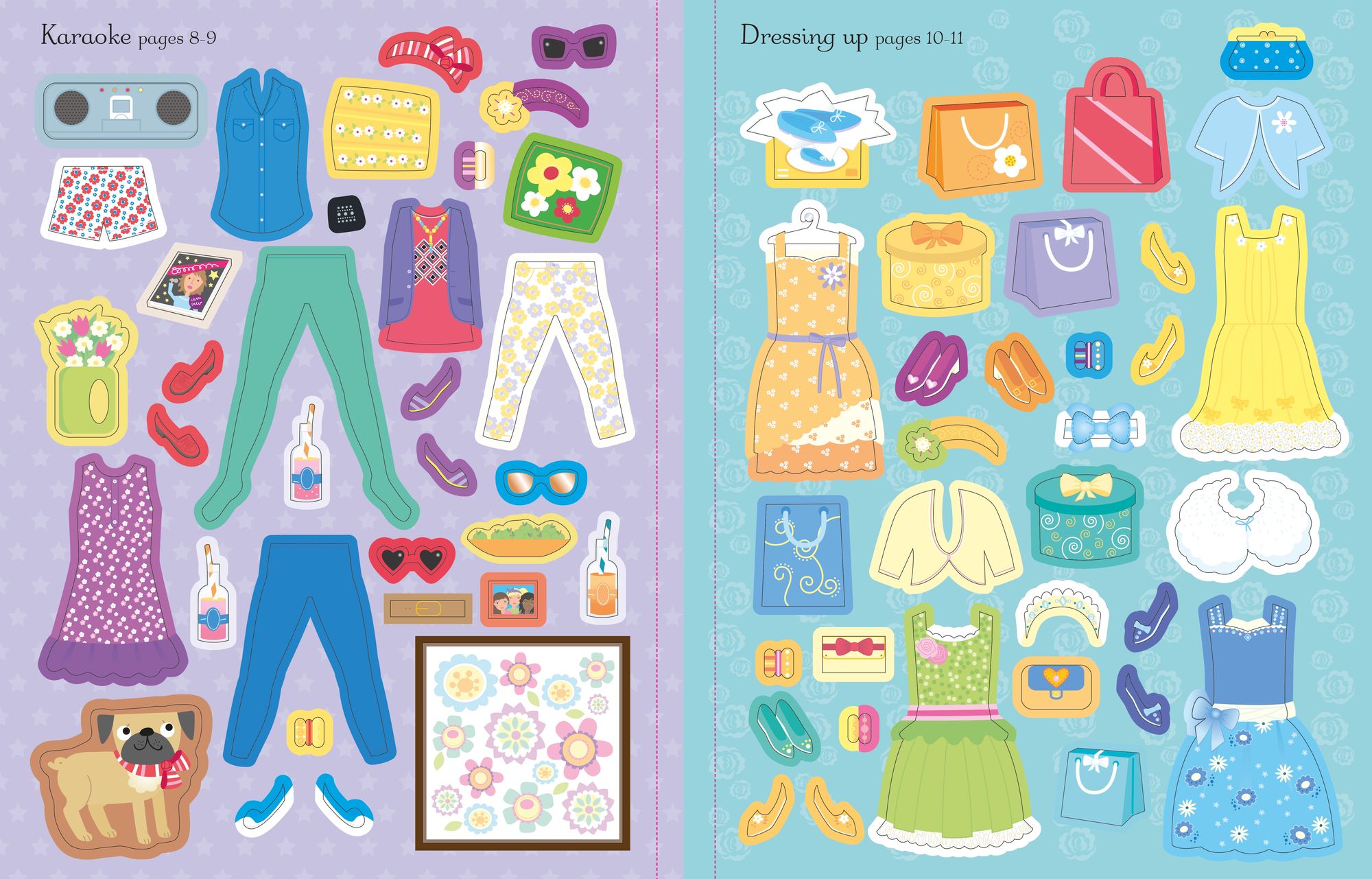 Sticker Dolly Dressing Best Friends