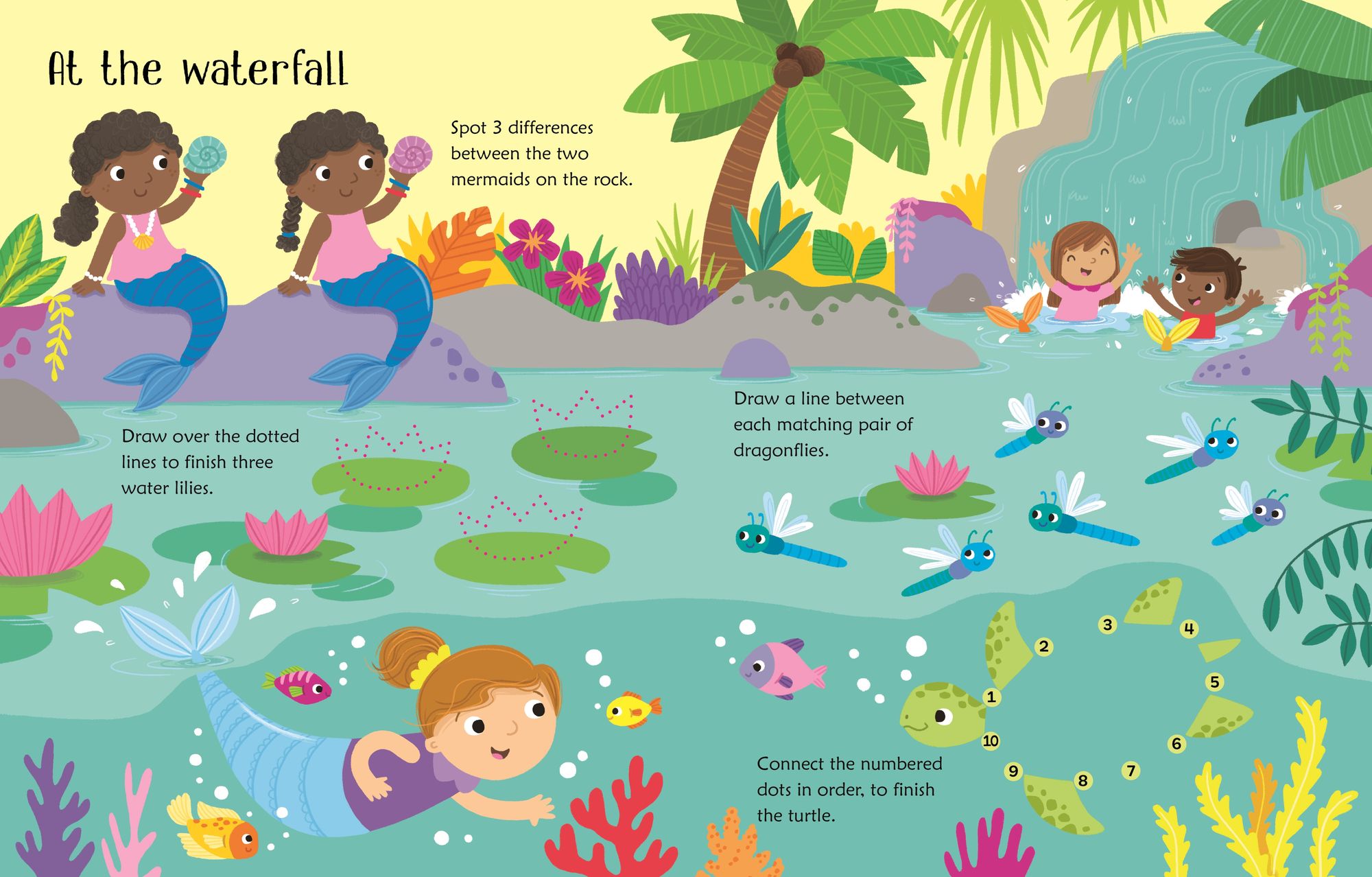 Wipe-Clean Mermaid Activities