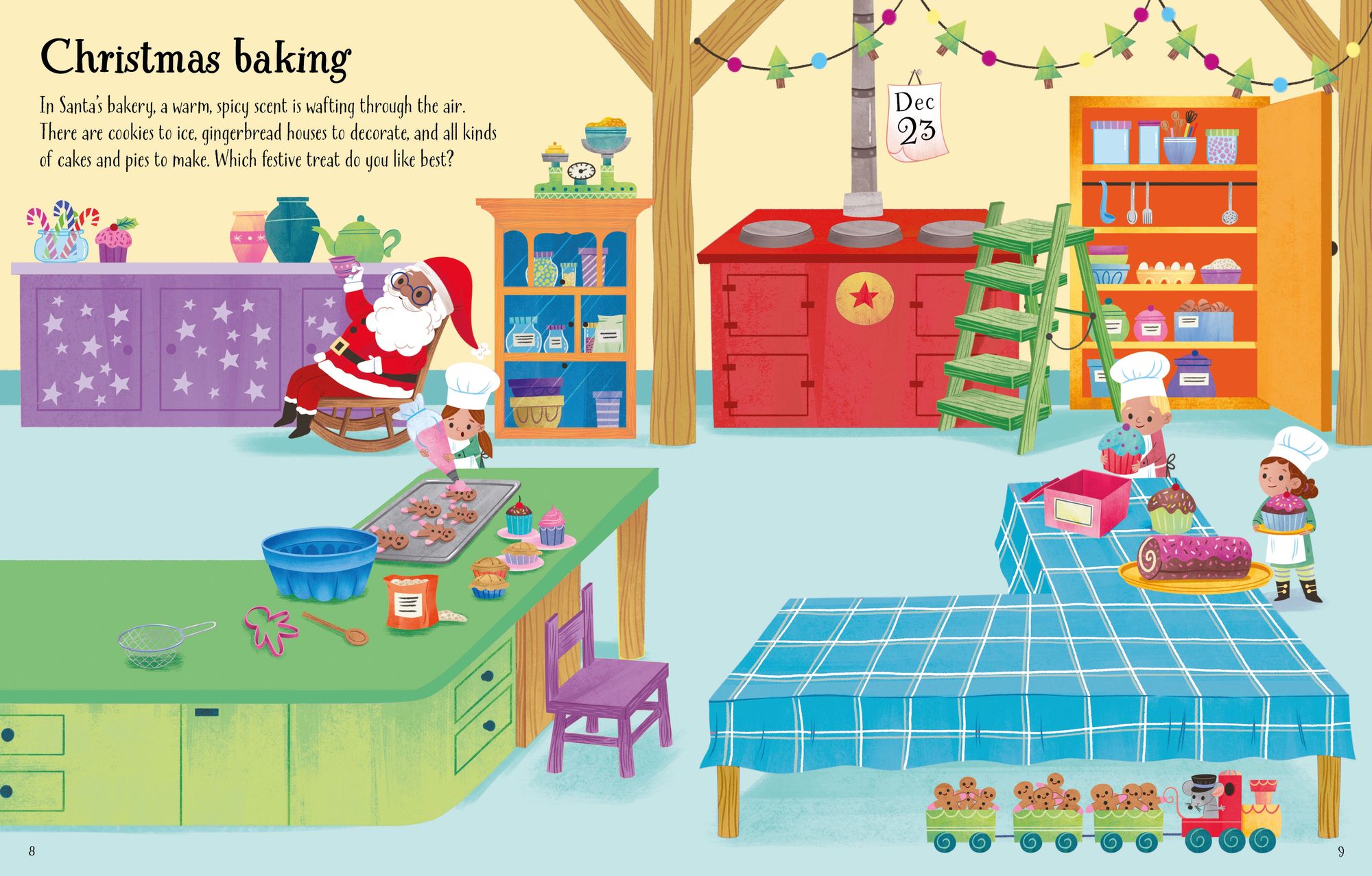 First Sticker Book Christmas: A Christmas Holiday Book for Kids