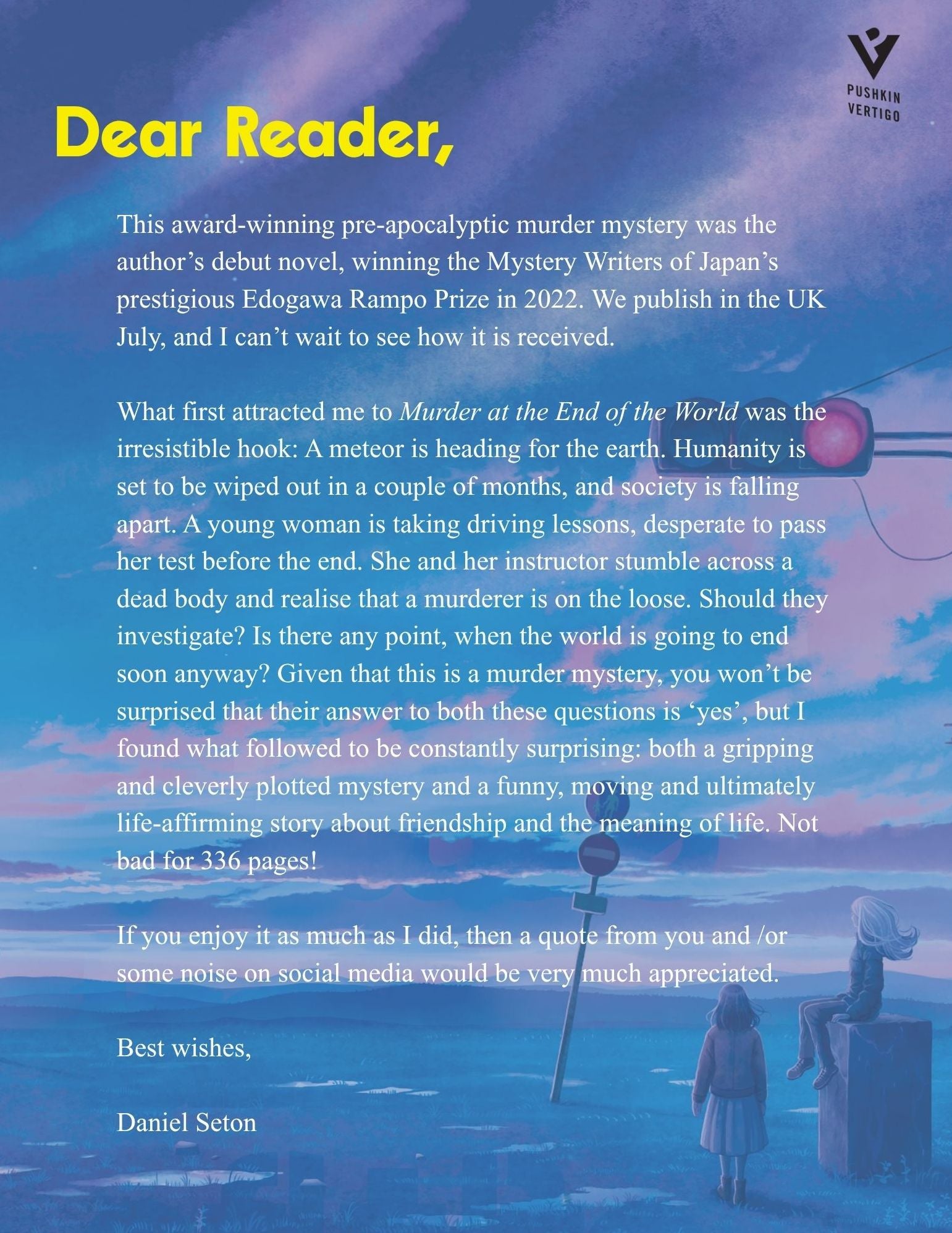 Murder at the End of the World