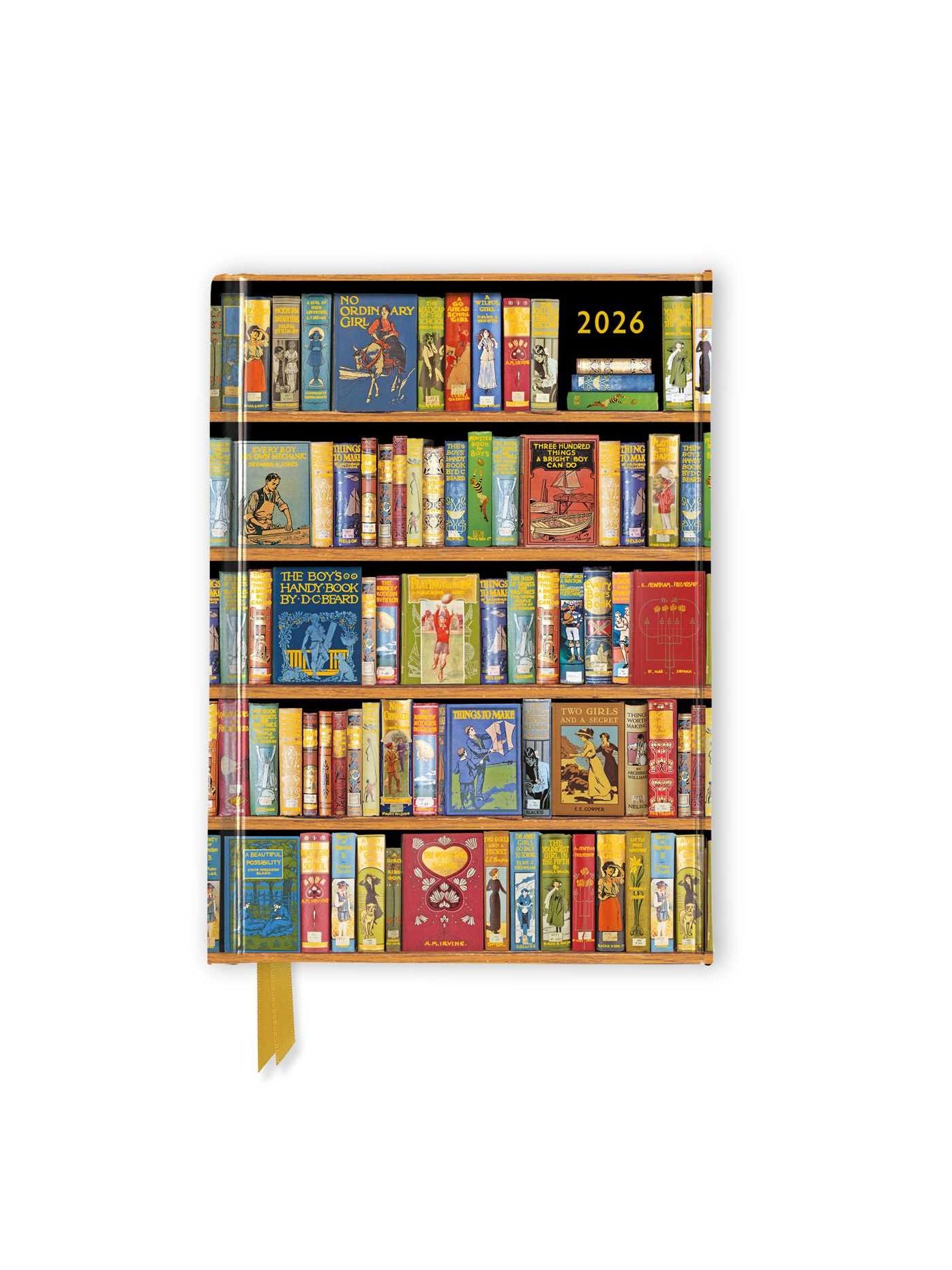 Bodleian Libraries: Bookshelves 2026 Luxury Pocket Diary Planner - Week to View