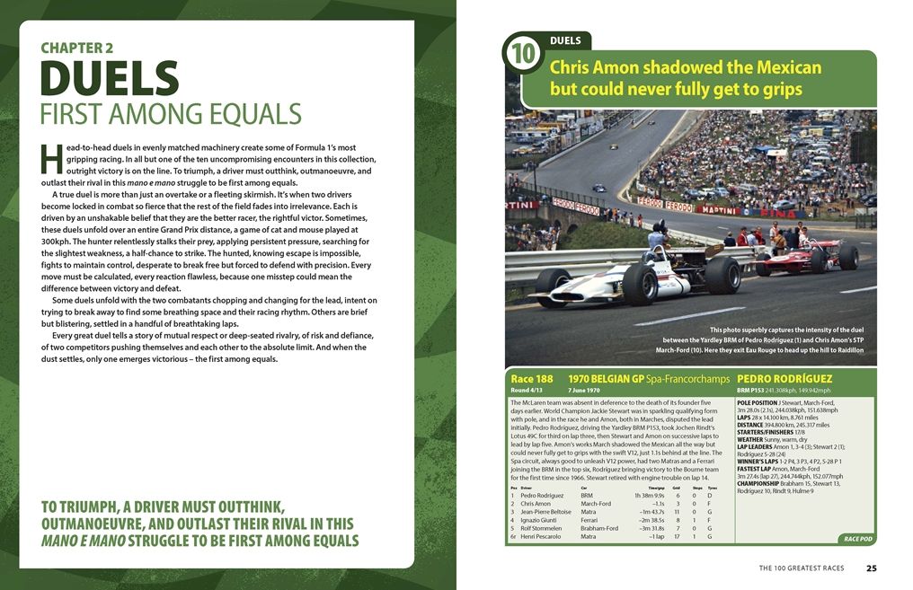 Formula 1 All the Races: The 100 Greatest Races