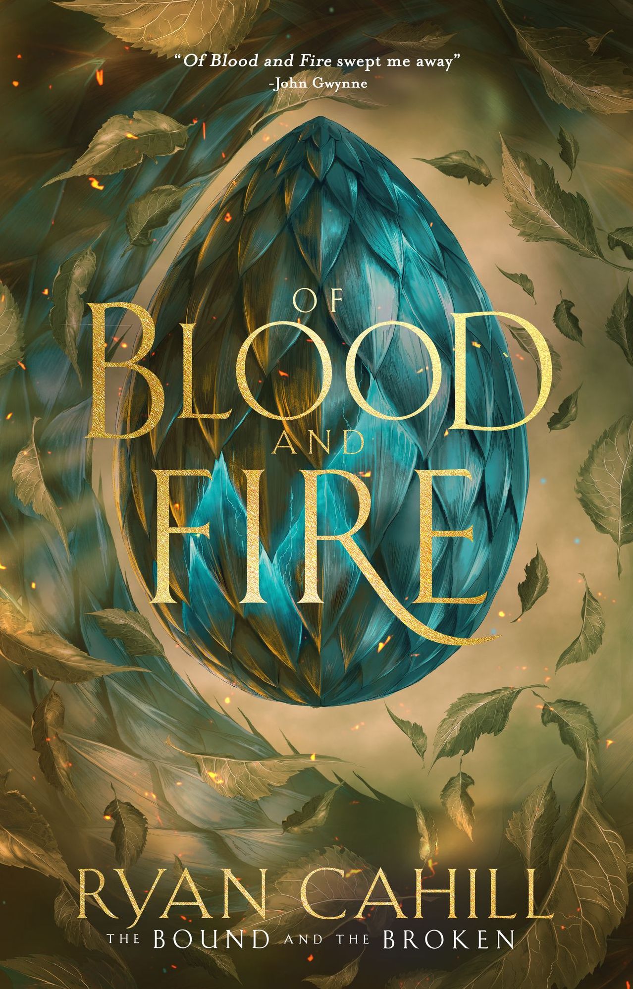 Of Blood and Fire (Signed Collector's Edition) (The Bound and the Broken #1)
