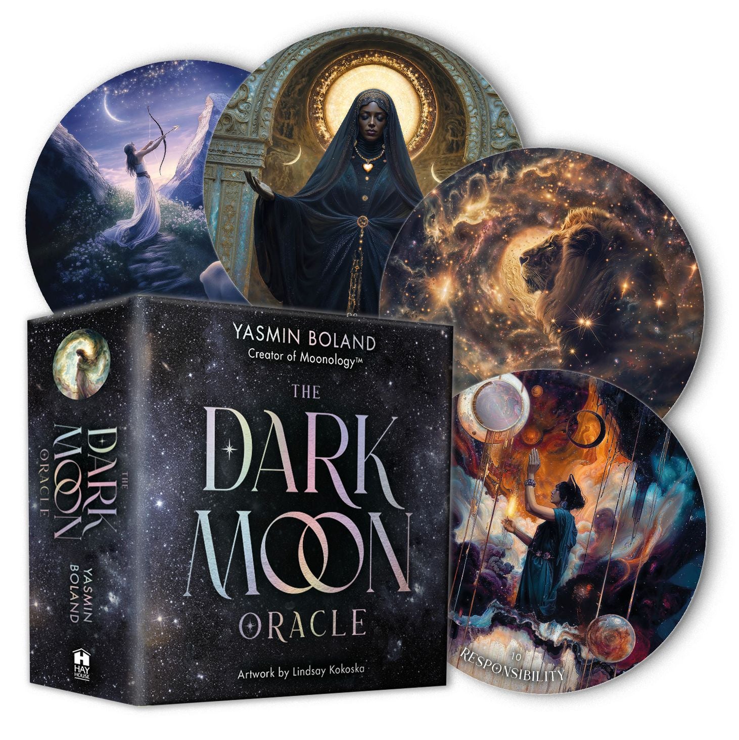 The Dark Moon Oracle: A 48-Card Deck and Guidebook from the creator of Moonology