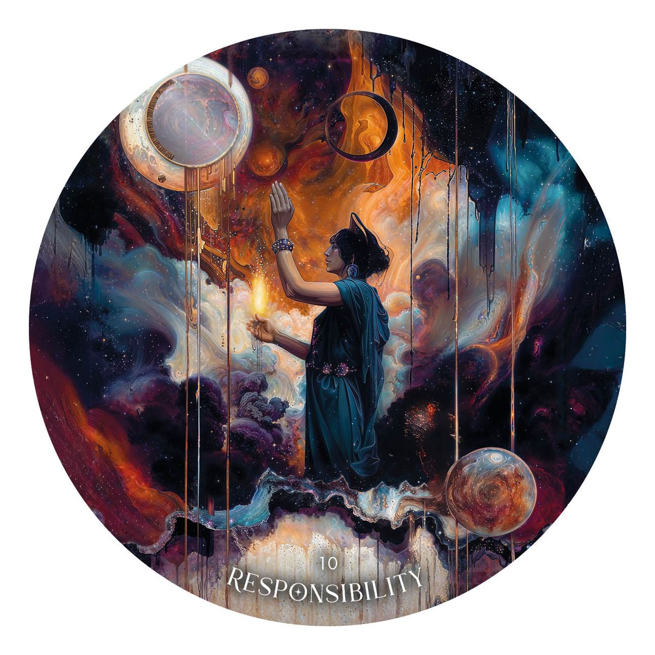 The Dark Moon Oracle: A 48-Card Deck and Guidebook from the creator of Moonology