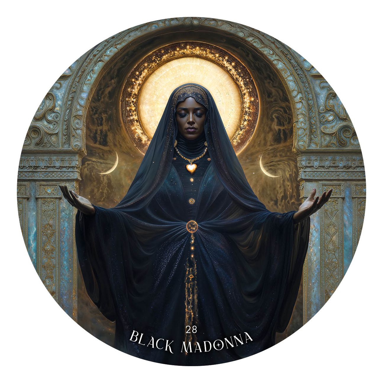 The Dark Moon Oracle: A 48-Card Deck and Guidebook from the creator of Moonology