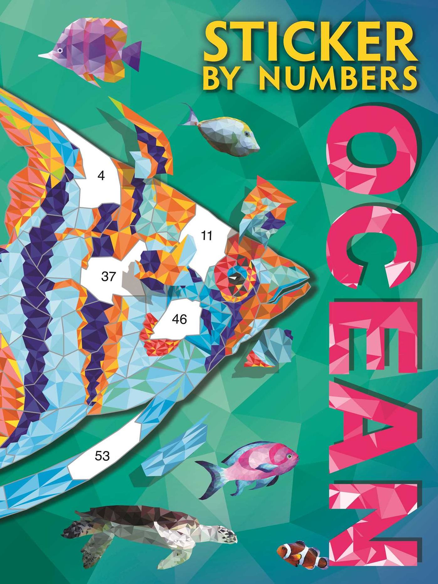 Sticker By Numbers: Ocean: Create Amazing 3-D Pictures
