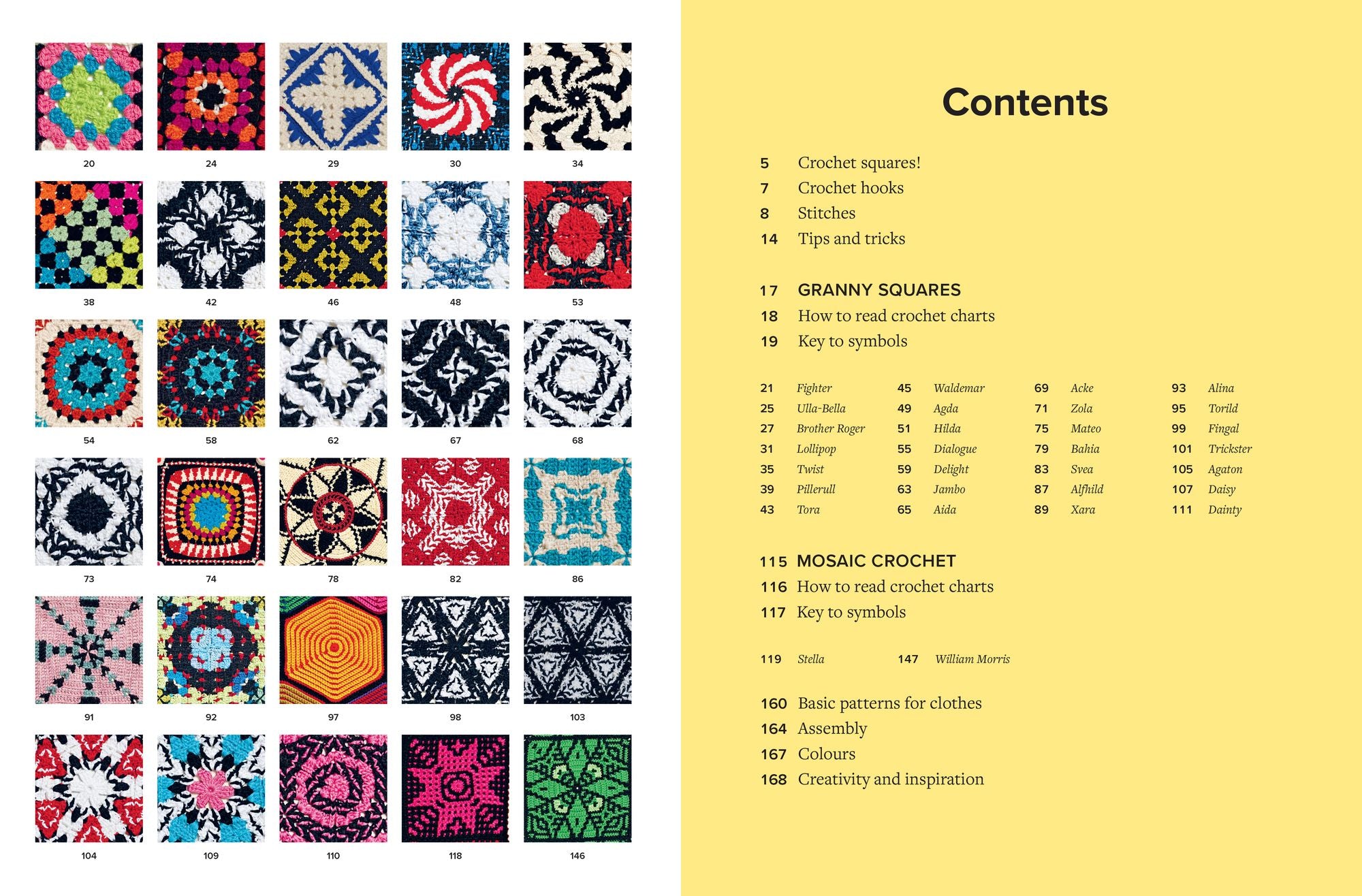 Crochet Squares: Magical Patterns for Clothes, Accessories, and the Home