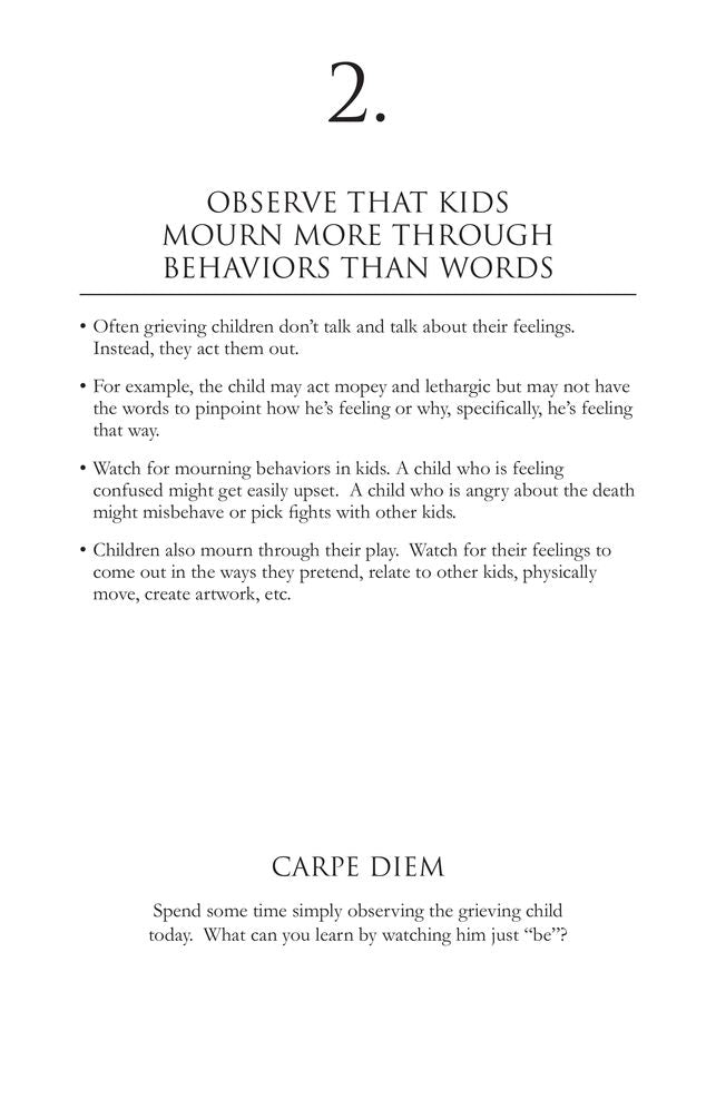 Healing a Child's Grieving Heart: 100 Practical Ideas for Families, Friends and Caregivers