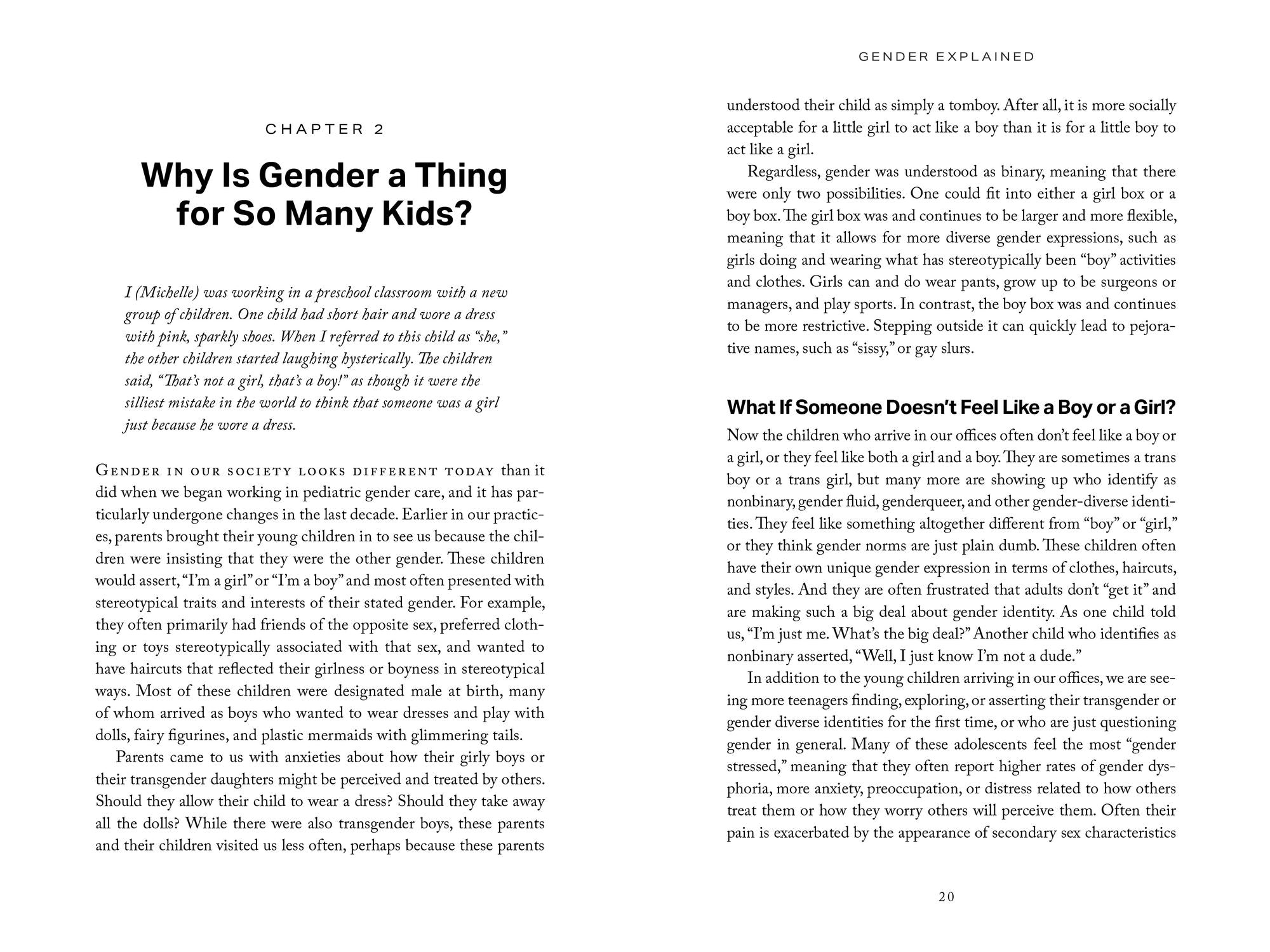 Gender Explained: A New Understanding of Identity in a Gender Creative World