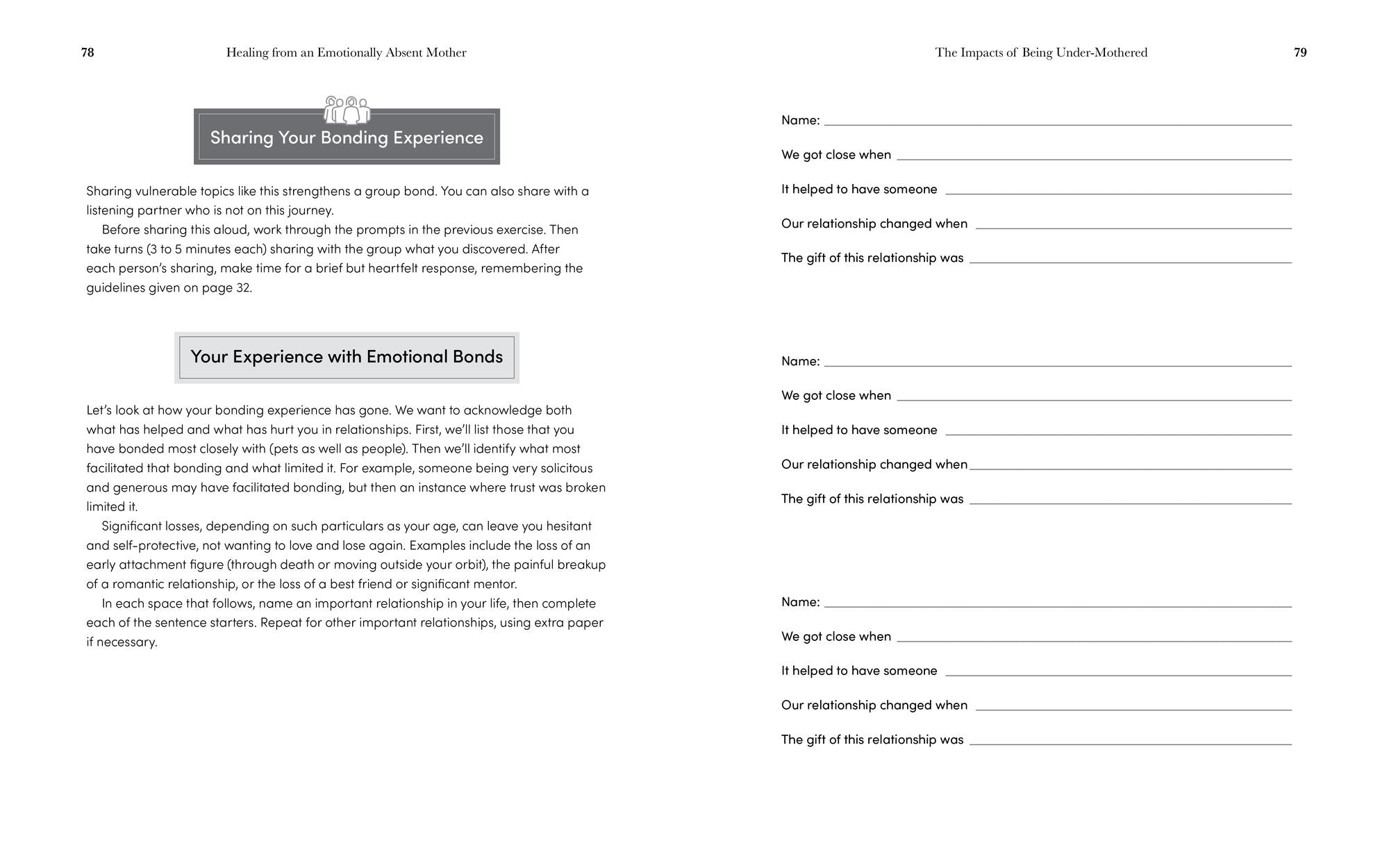 Healing from an Emotionally Absent Mother: Learn to Build Trust, Take In Nourishment, and Move Past the Wounds Left by Neglect - A Workbook