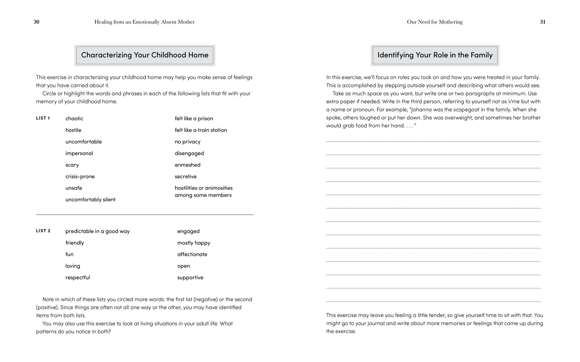 Healing from an Emotionally Absent Mother: Learn to Build Trust, Take In Nourishment, and Move Past the Wounds Left by Neglect - A Workbook