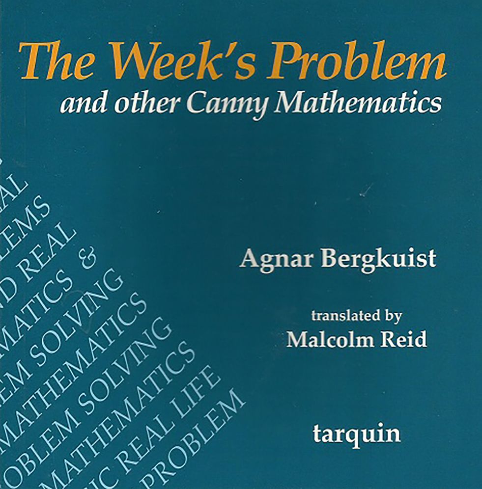 The Week's Problem: Verbal math problems for ages 8-14