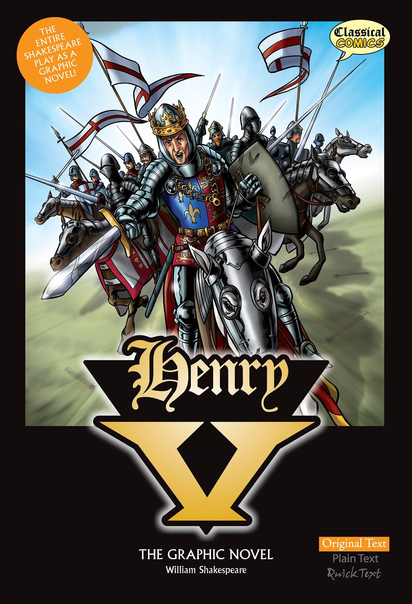 Henry V: The Graphic Novel, Original Text