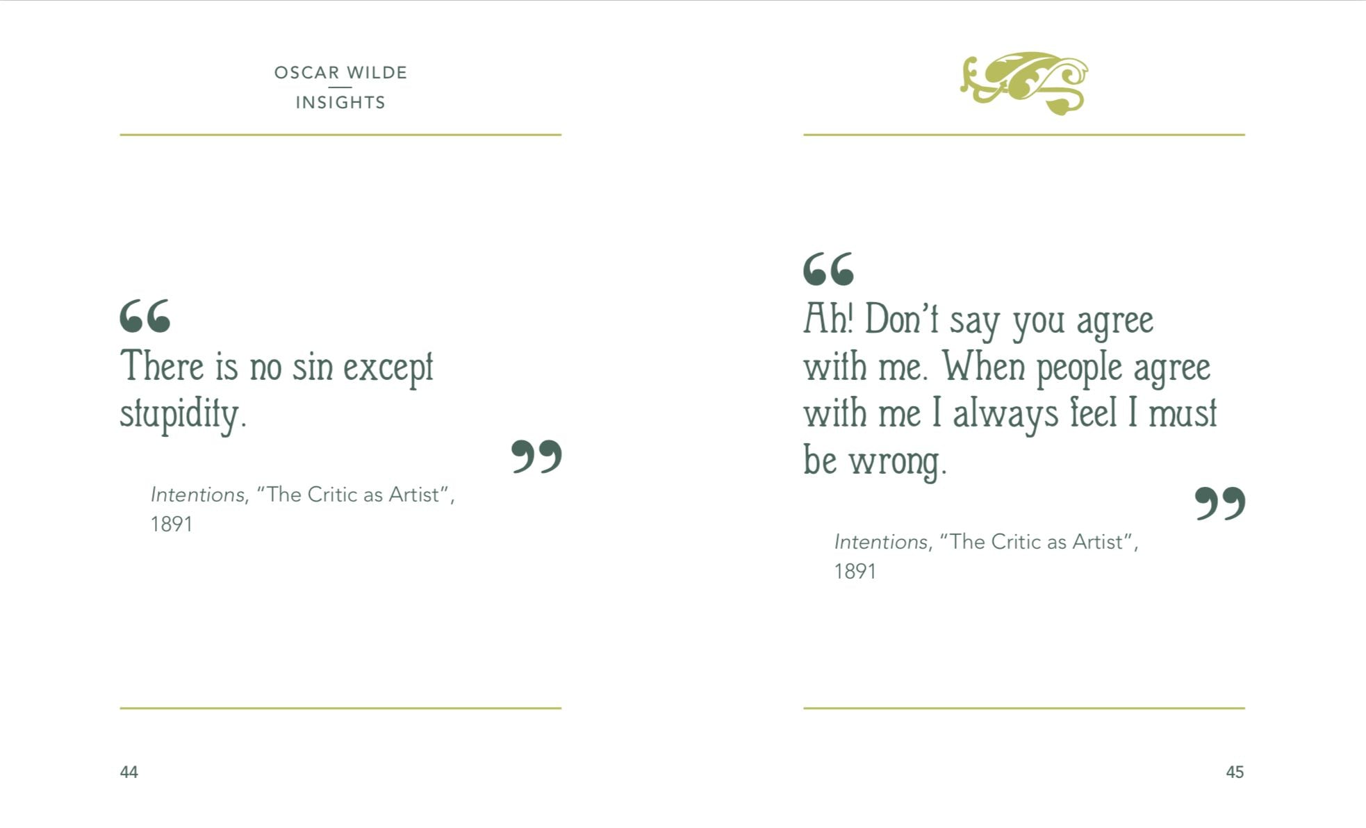 Little Book of Oscar Wilde: Wit and Wisdom to Live By