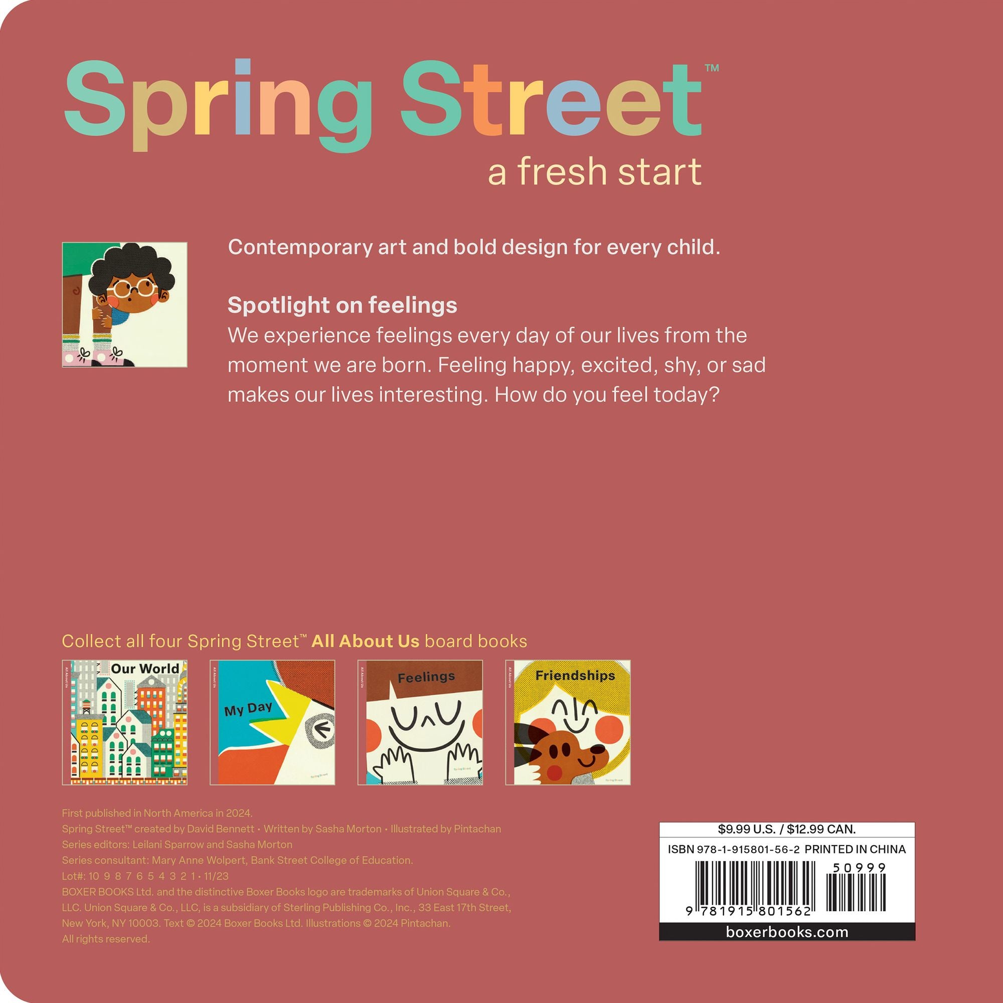Spring Street All About Us: Feelings